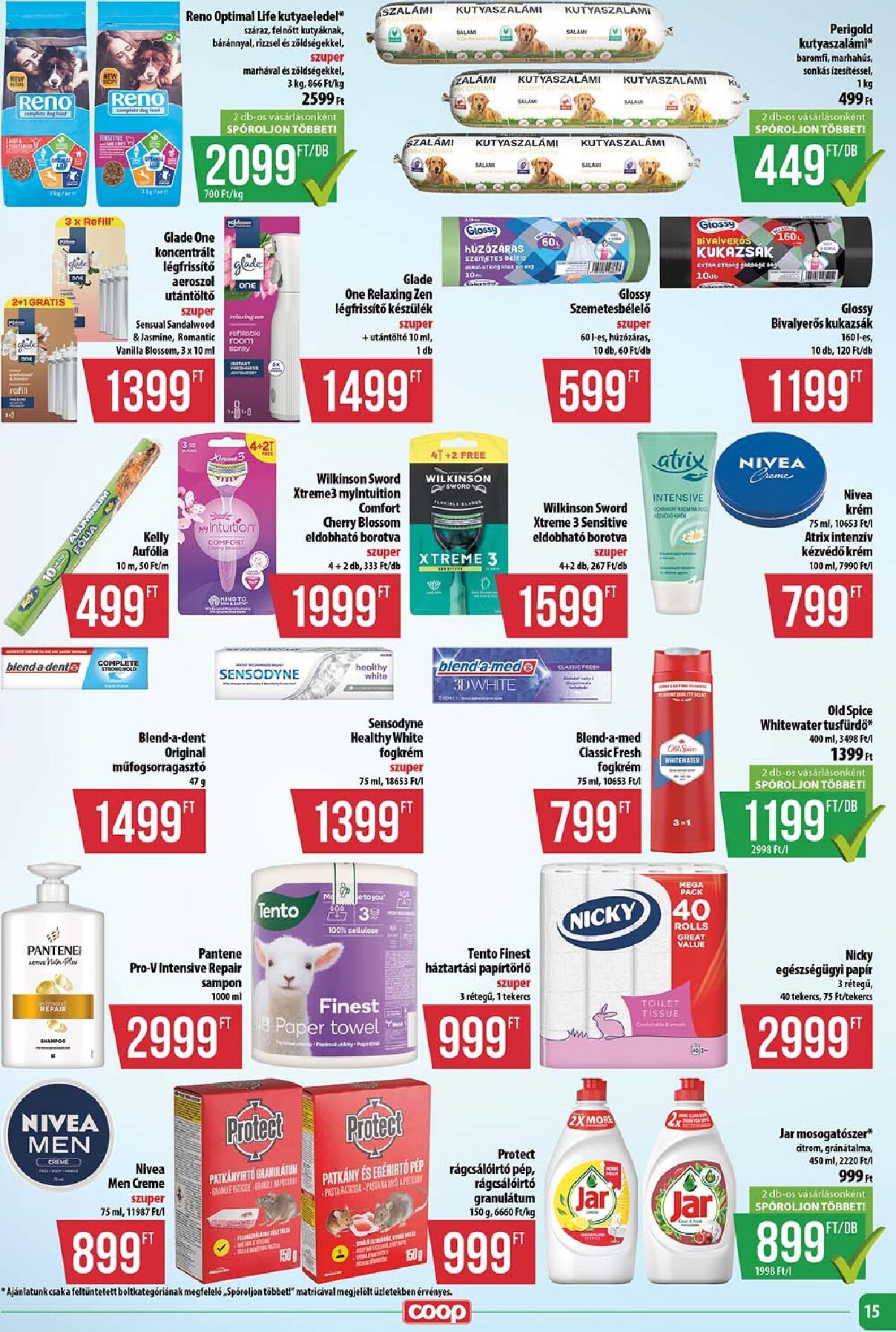 coop - A jövőbeli Coop - Abc-Szuper akciós újság csütörtöktől 2026.10.15.-tól szerdától 2026.10.21.-ig érvényes. - page: 15