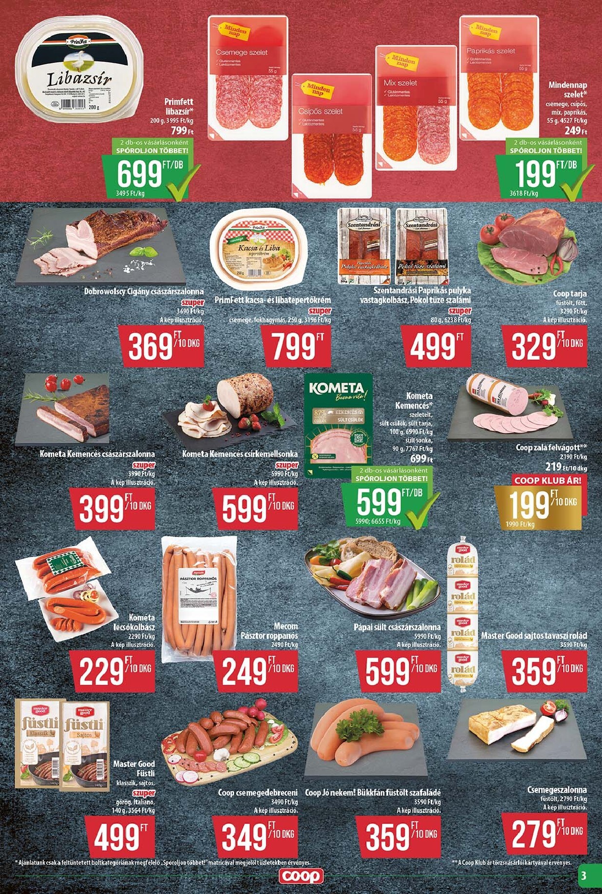 coop - A jövőbeli Coop - Abc-Szuper akciós újság csütörtöktől 2026.10.22.-tól szerdától 2026.10.28.-ig érvényes. - page: 3