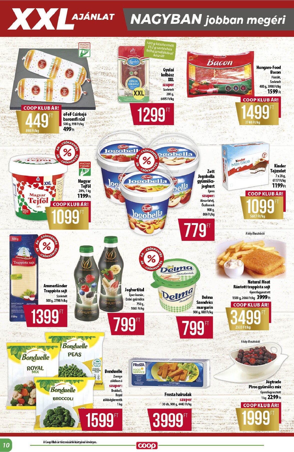 coop - A jövőbeli Coop - Alföld akciós újság csütörtöktől 2026.10.22.-tól szerdától 2026.10.28.-ig érvényes. - page: 10