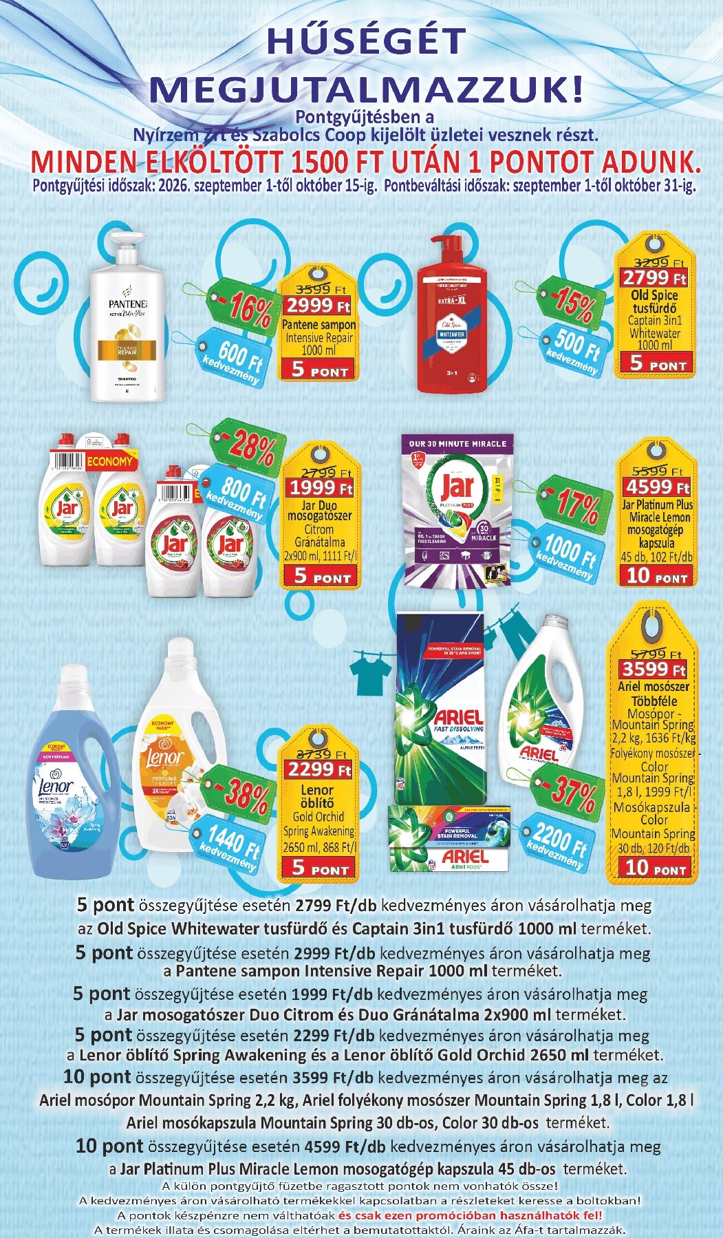 coop - A jövőbeli Coop - Nyírzem/Szabolcs akciós újság csütörtöktől 2026.10.22.-tól szerdától 2026.10.28.-ig érvényes. - page: 8