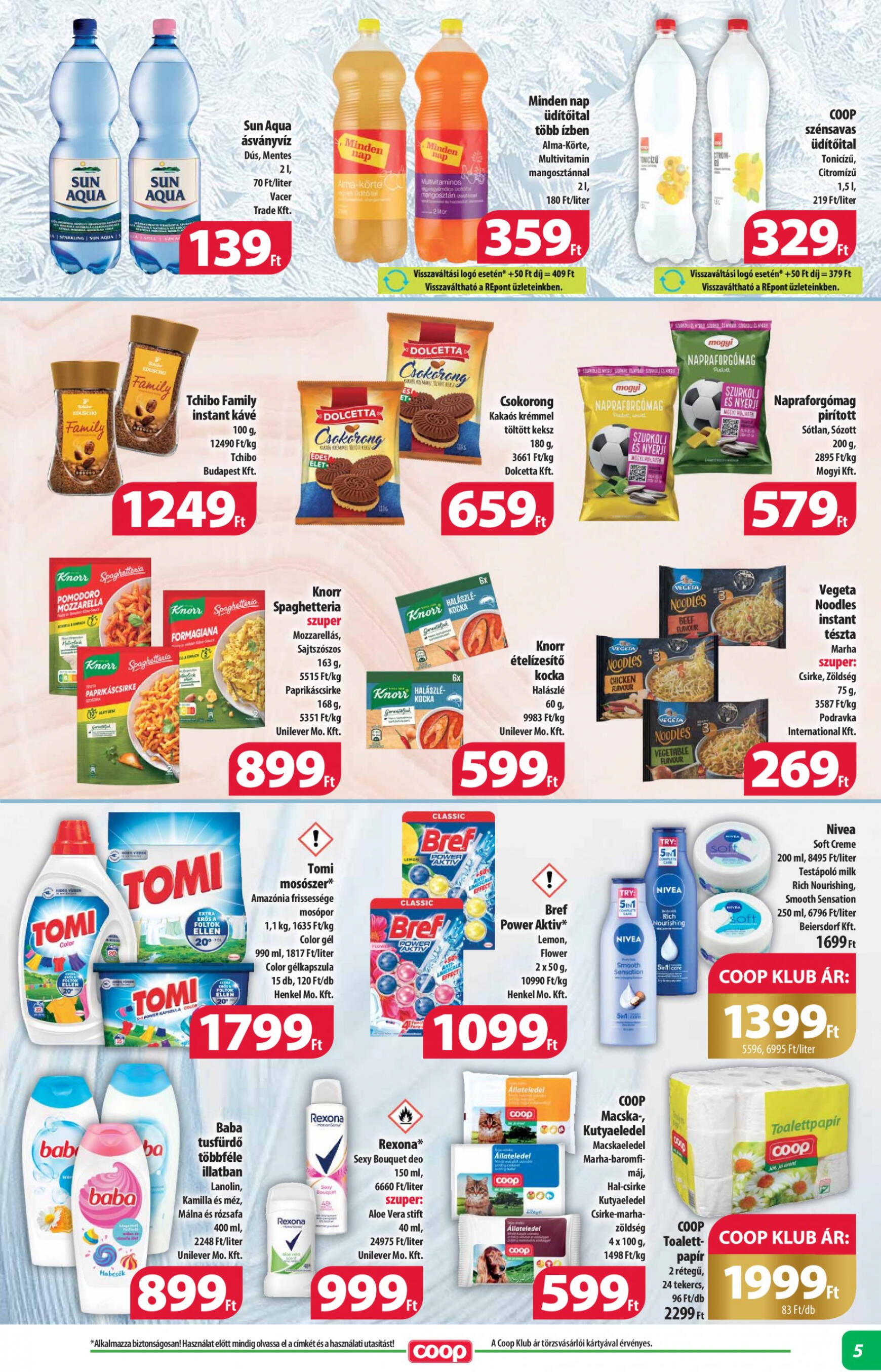 coop - Aktuális újság Coop - Alföld 06.27. - 07.03. - page: 5