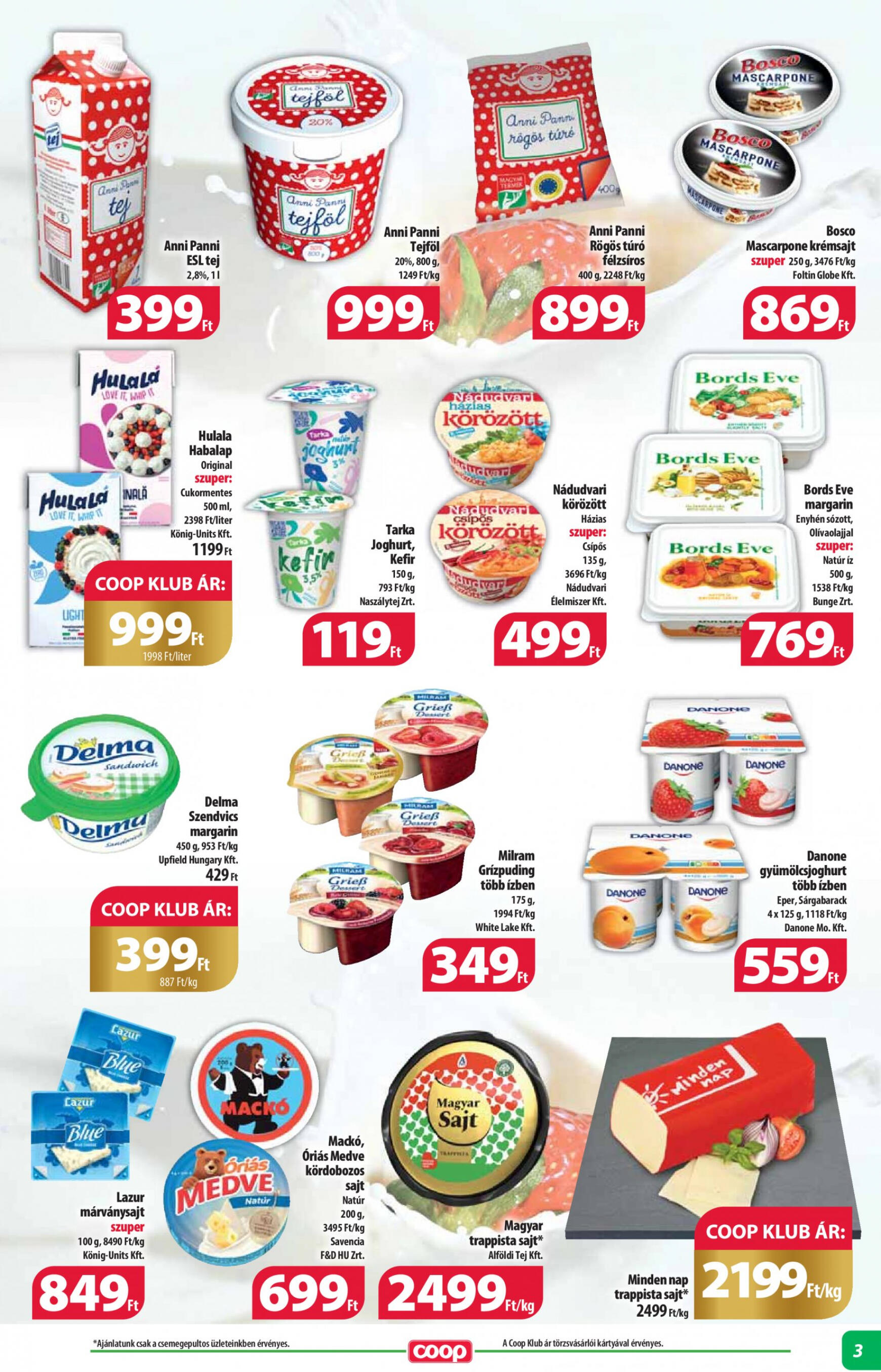 coop - Aktuális újság Coop - Abc Szuper 07.18. - 07.24. - page: 3