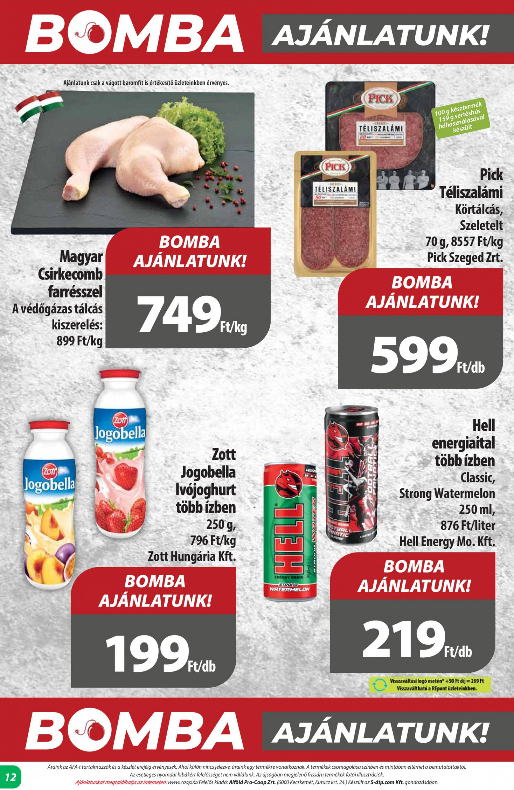 coop - Aktuális újság Coop - Abc Szuper 07.18. - 07.24. - page: 12