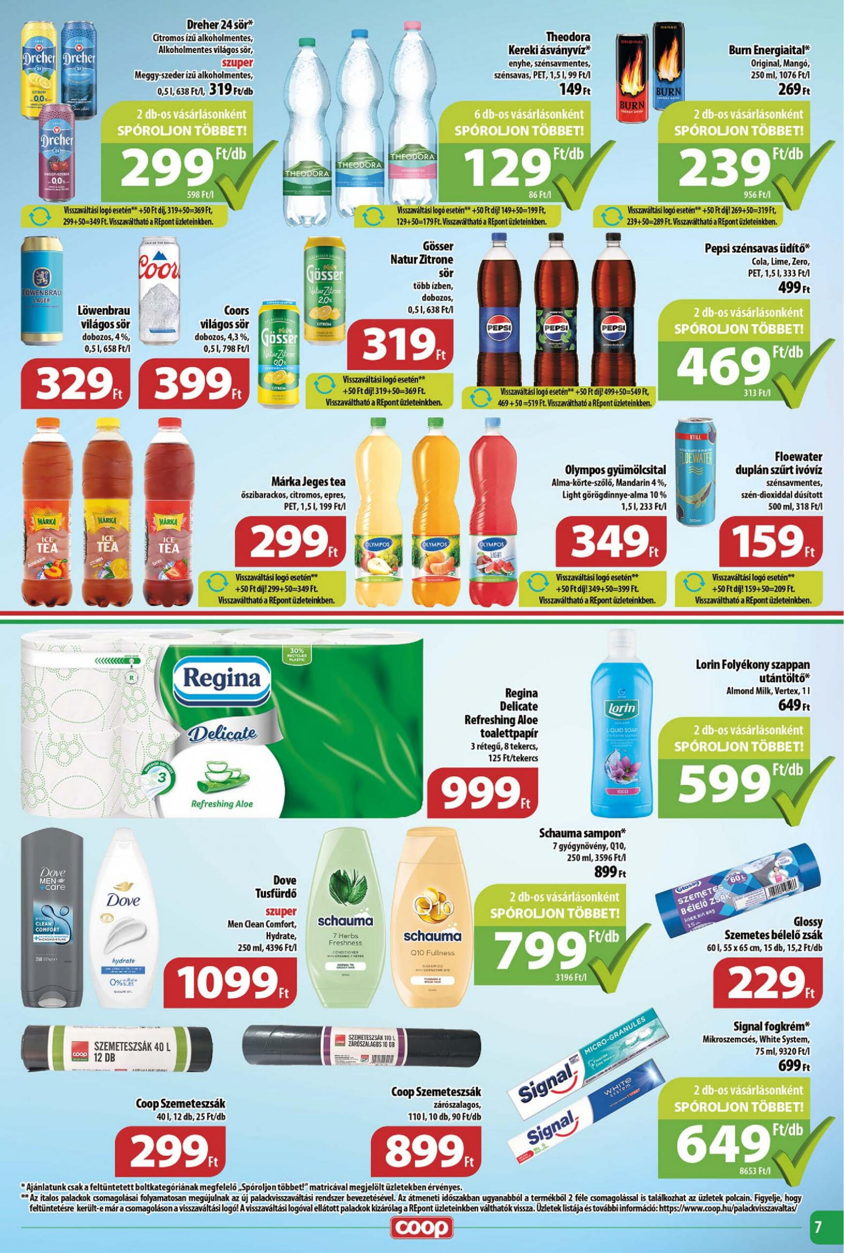 coop - Aktuális újság Coop - Abc Szuper 07.25. - 07.31. - page: 7