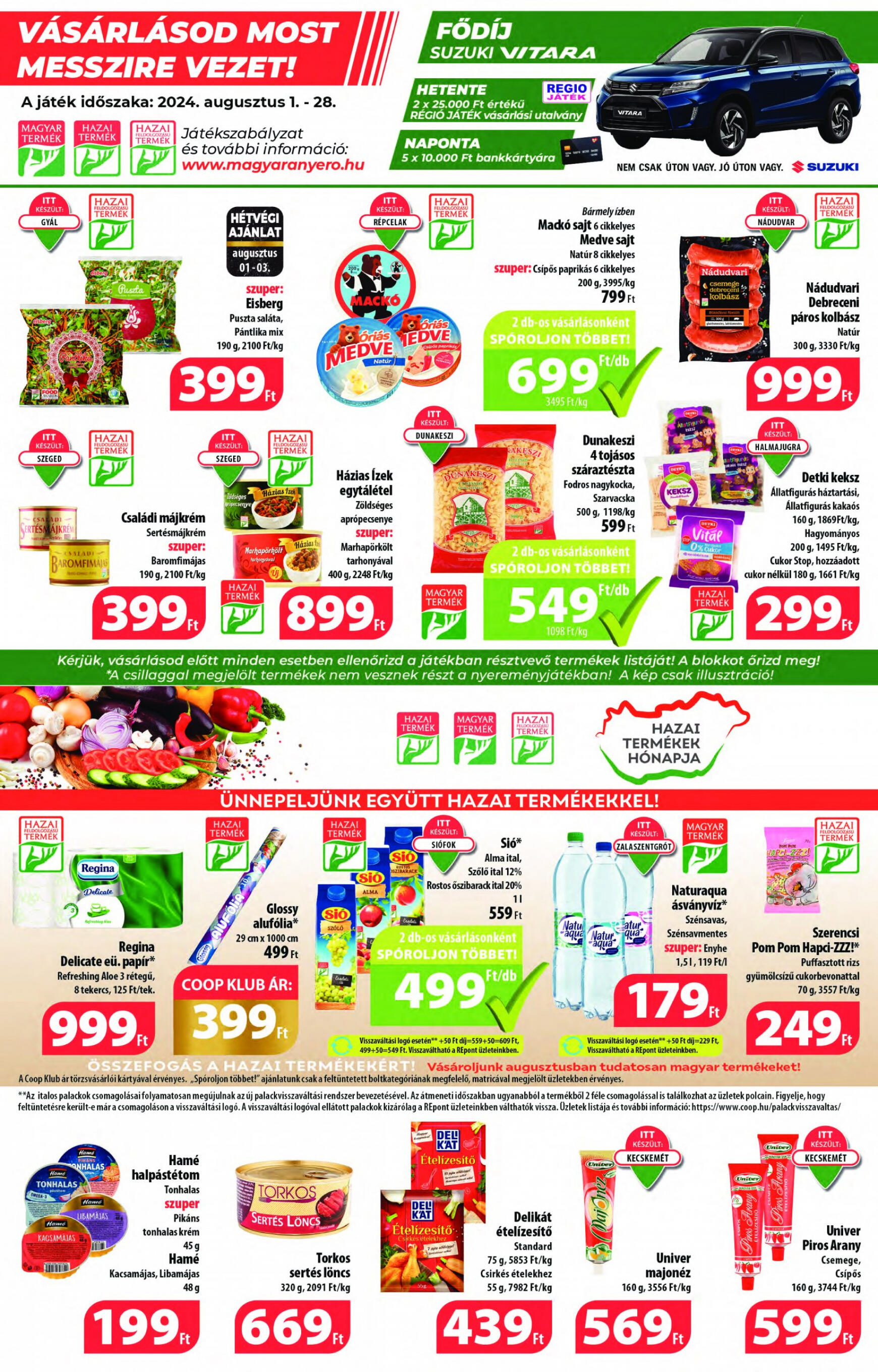 coop - Aktuális újság Coop - Abc Szuper 08.01. - 08.07. - page: 4