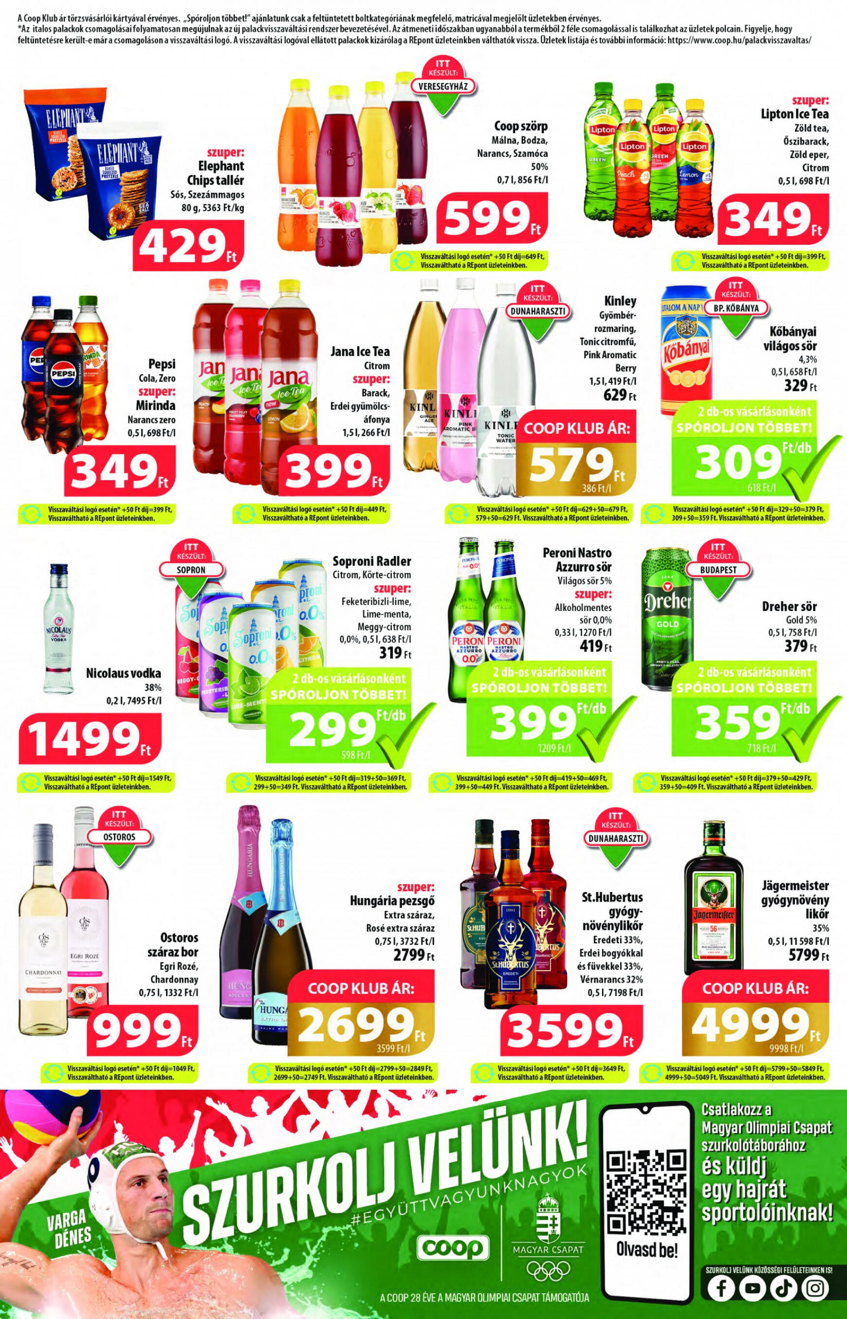 coop - Aktuális újság Coop - Abc Szuper 08.01. - 08.07. - page: 6