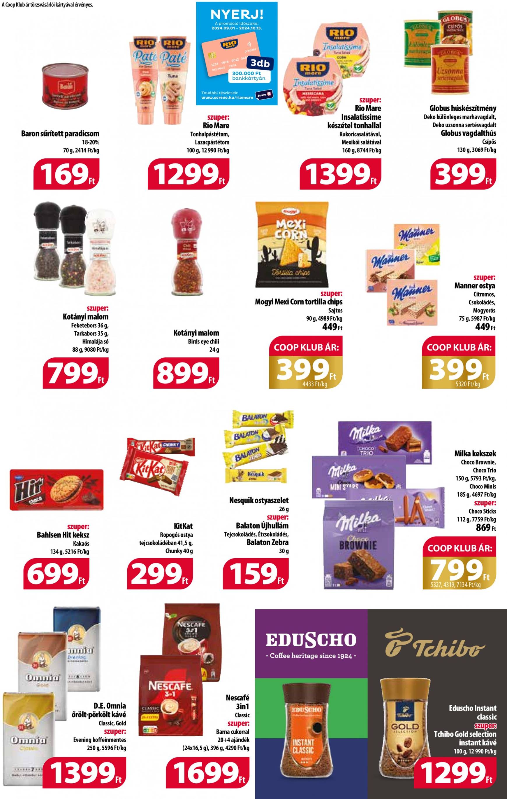 coop - Aktuális újság Coop - Abc-Szuper 08.29. - 09.04. - page: 3