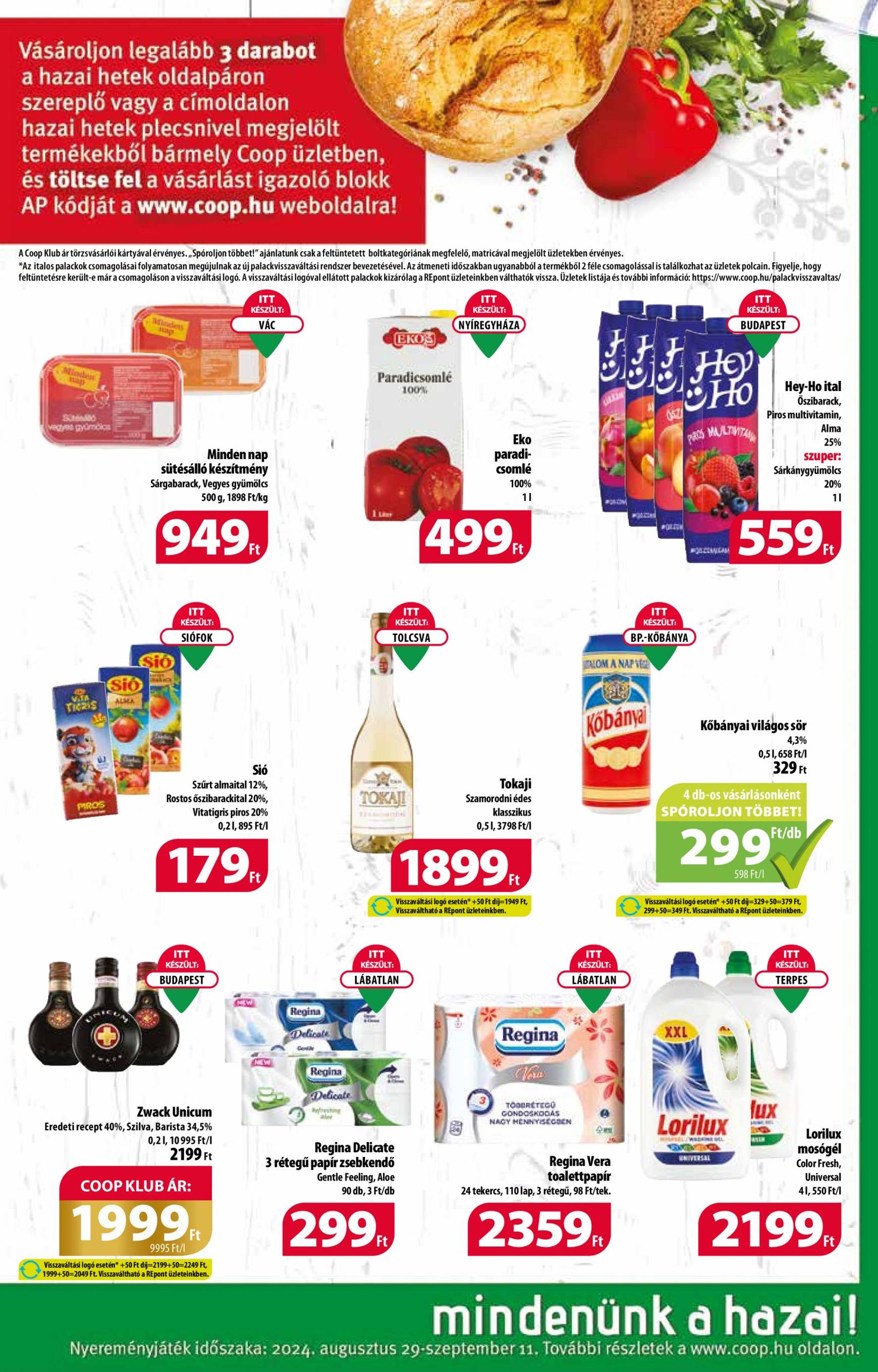 coop - Aktuális újság Coop - Abc-Szuper 08.29. - 09.04. - page: 5