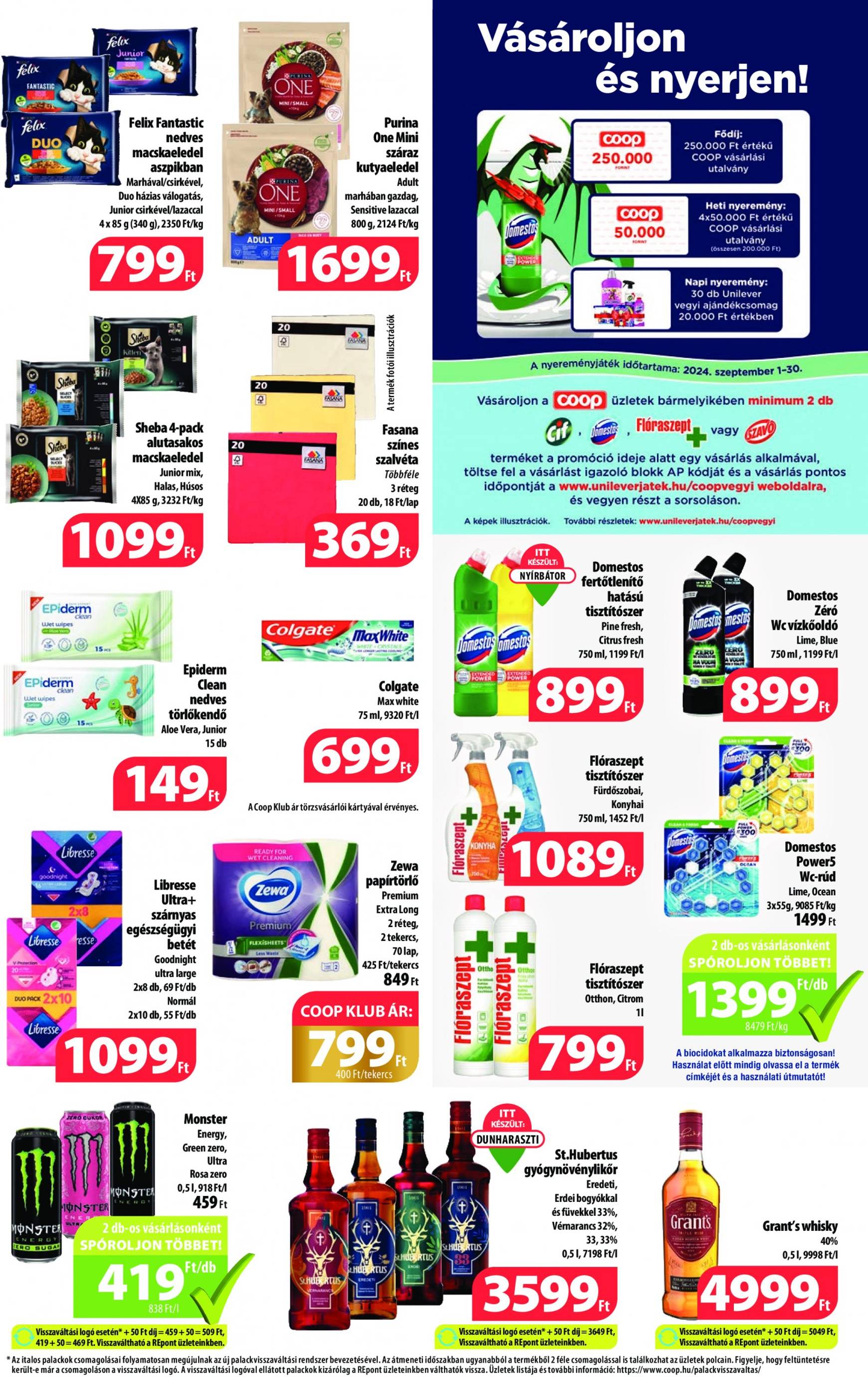 coop - Aktuális újság Coop - Szuper Plusz 09.05. - 09.11. - page: 11