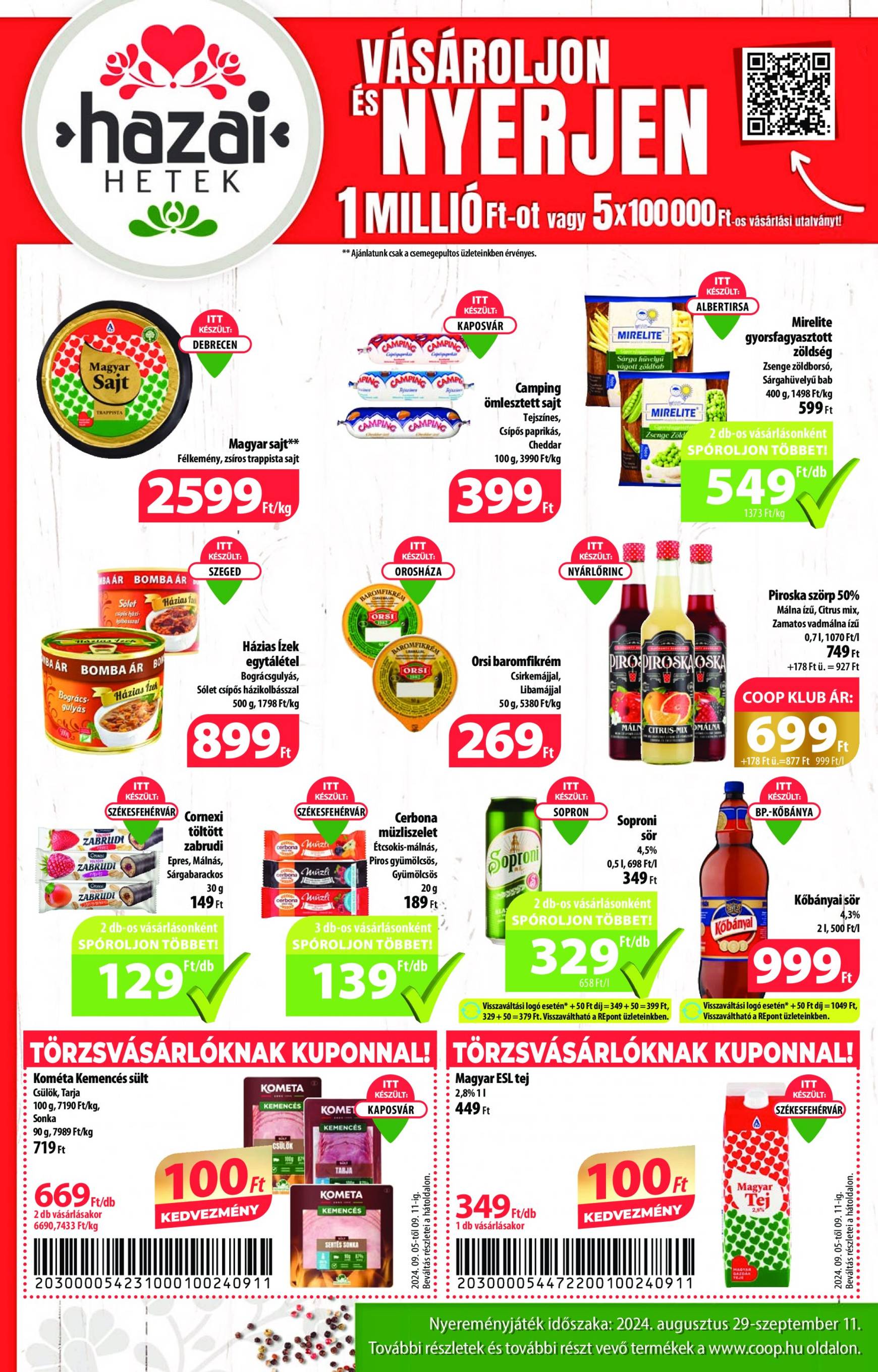 coop - Aktuális újság Coop - Szuper Plusz 09.05. - 09.11. - page: 2