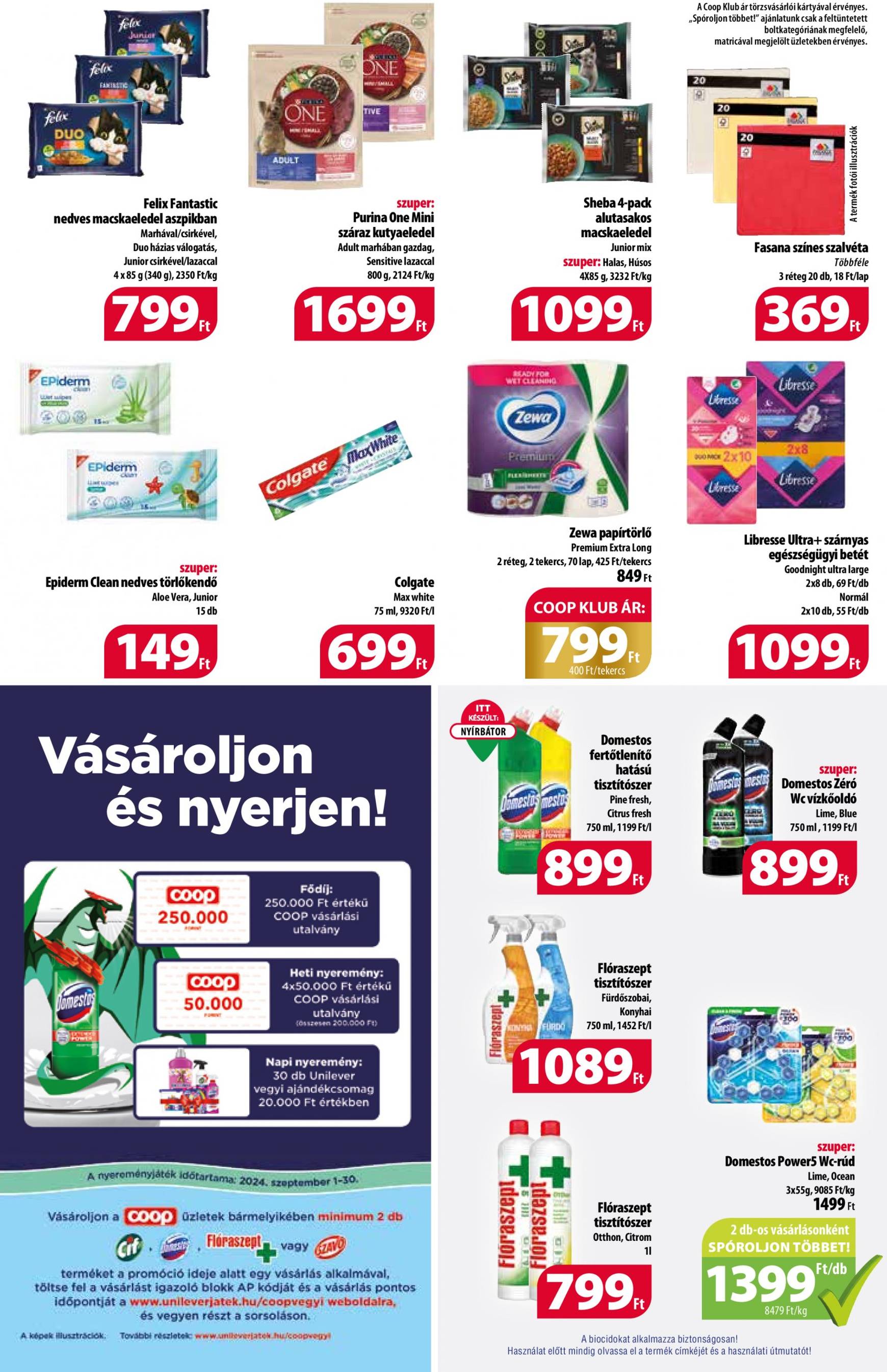 coop - Aktuális újság Coop - Abc-Szuper 09.05. - 09.11. - page: 11