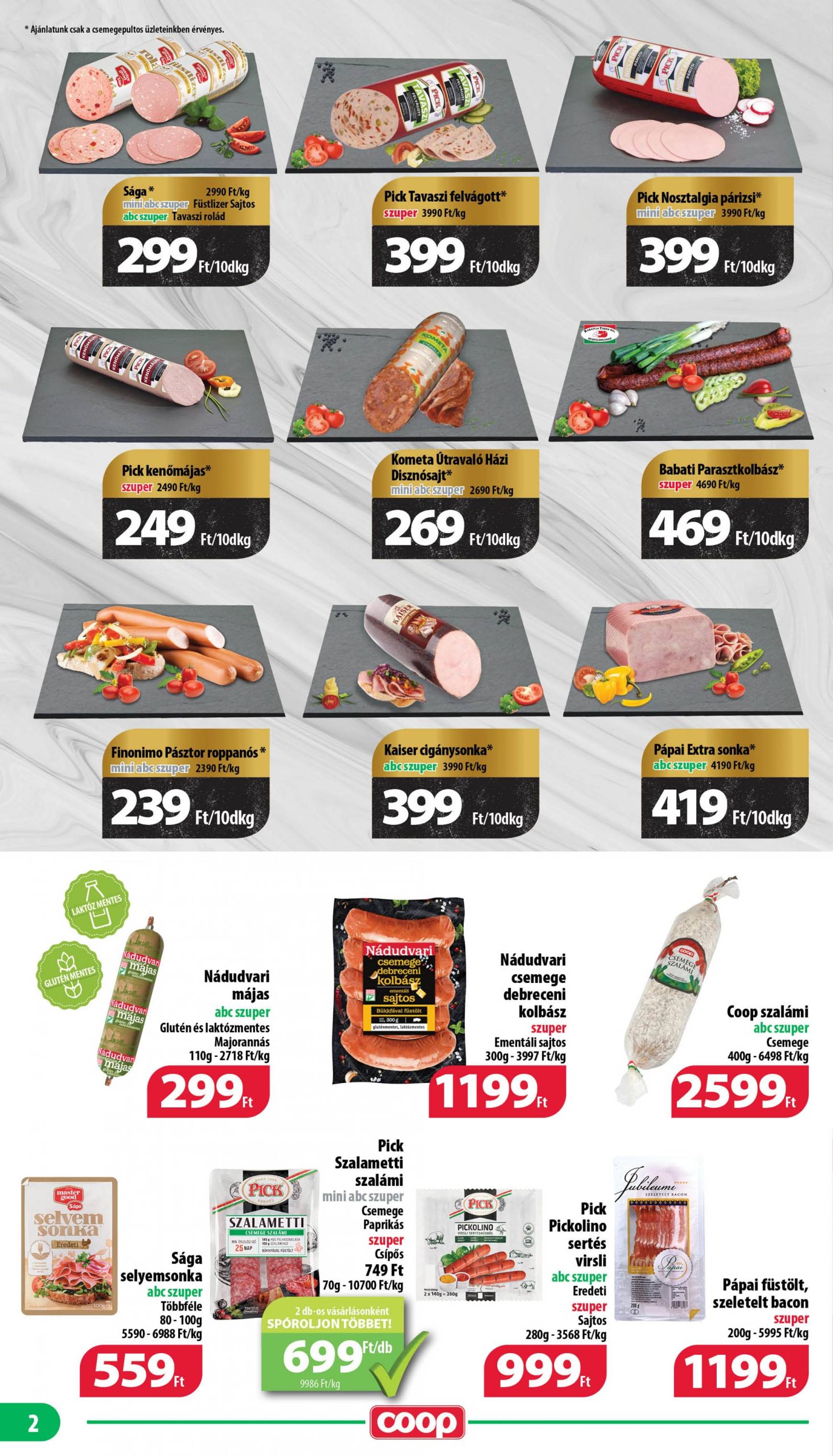 coop - Aktuális újság Coop - Mecsek 09.12. - 09.18. - page: 2