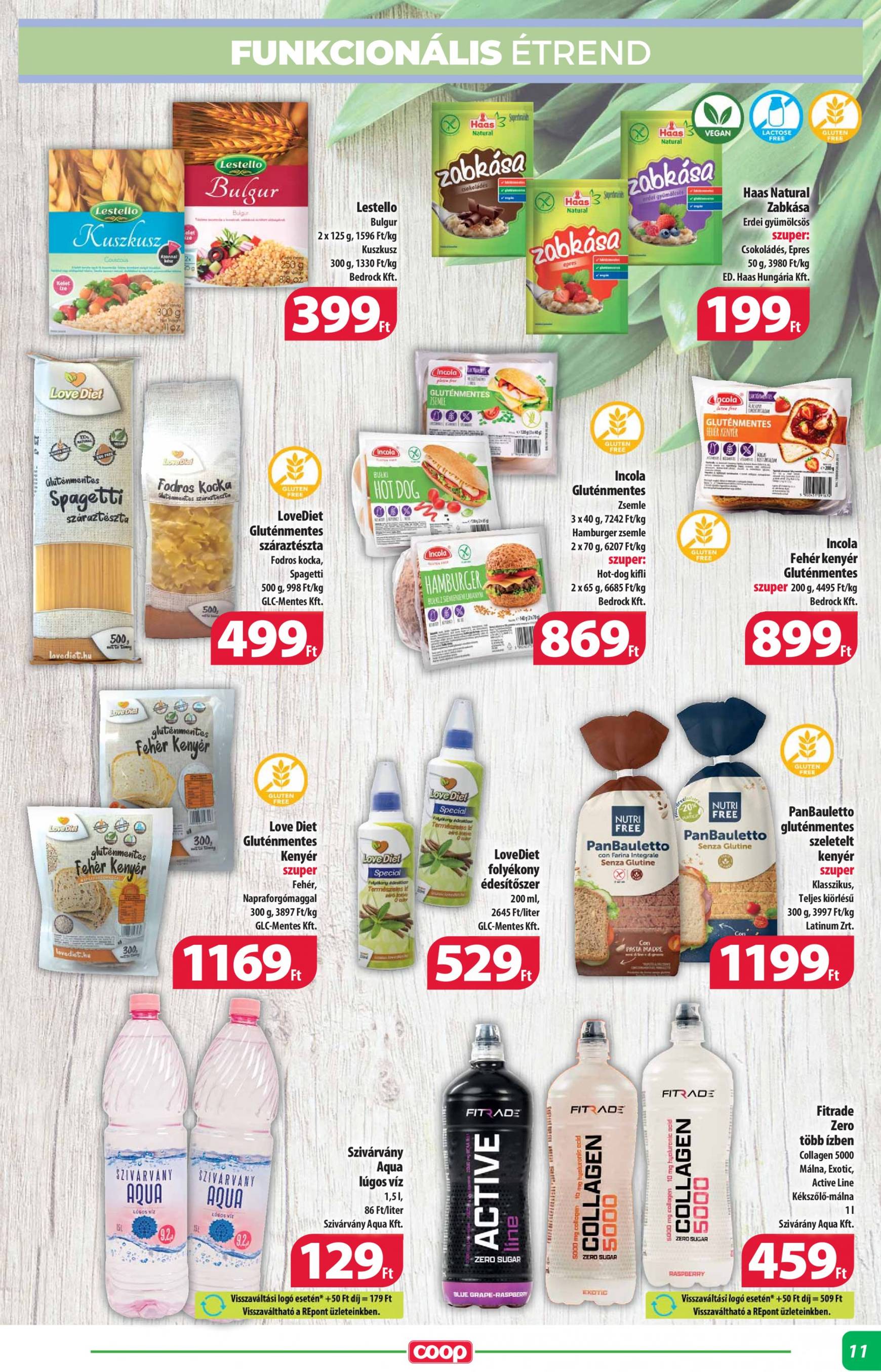 coop - Aktuális újság Coop - Abc Szuper Alföld 09.12. - 09.18. - page: 11