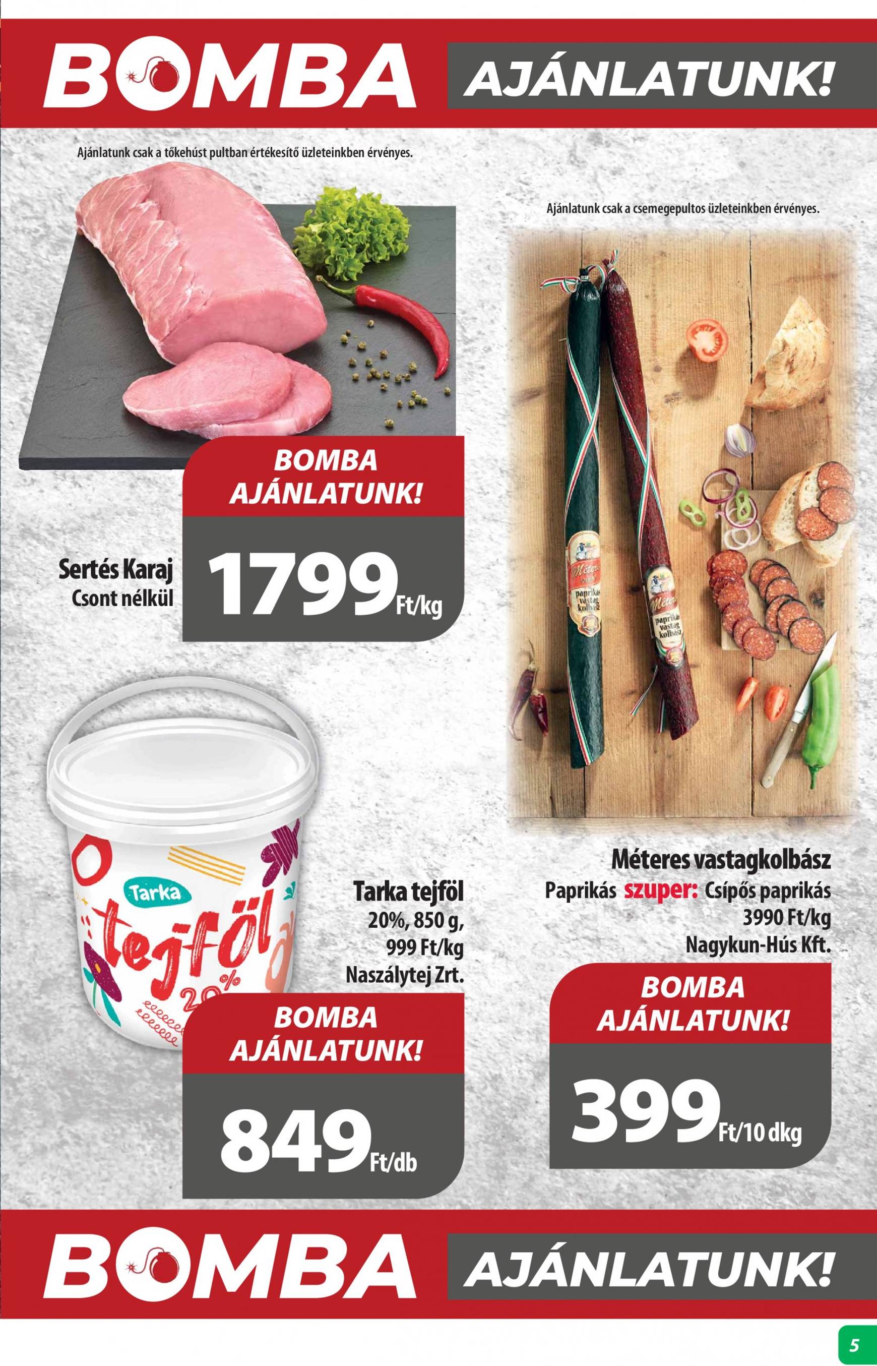 coop - Aktuális újság Coop - Abc Szuper Alföld 09.12. - 09.18. - page: 5