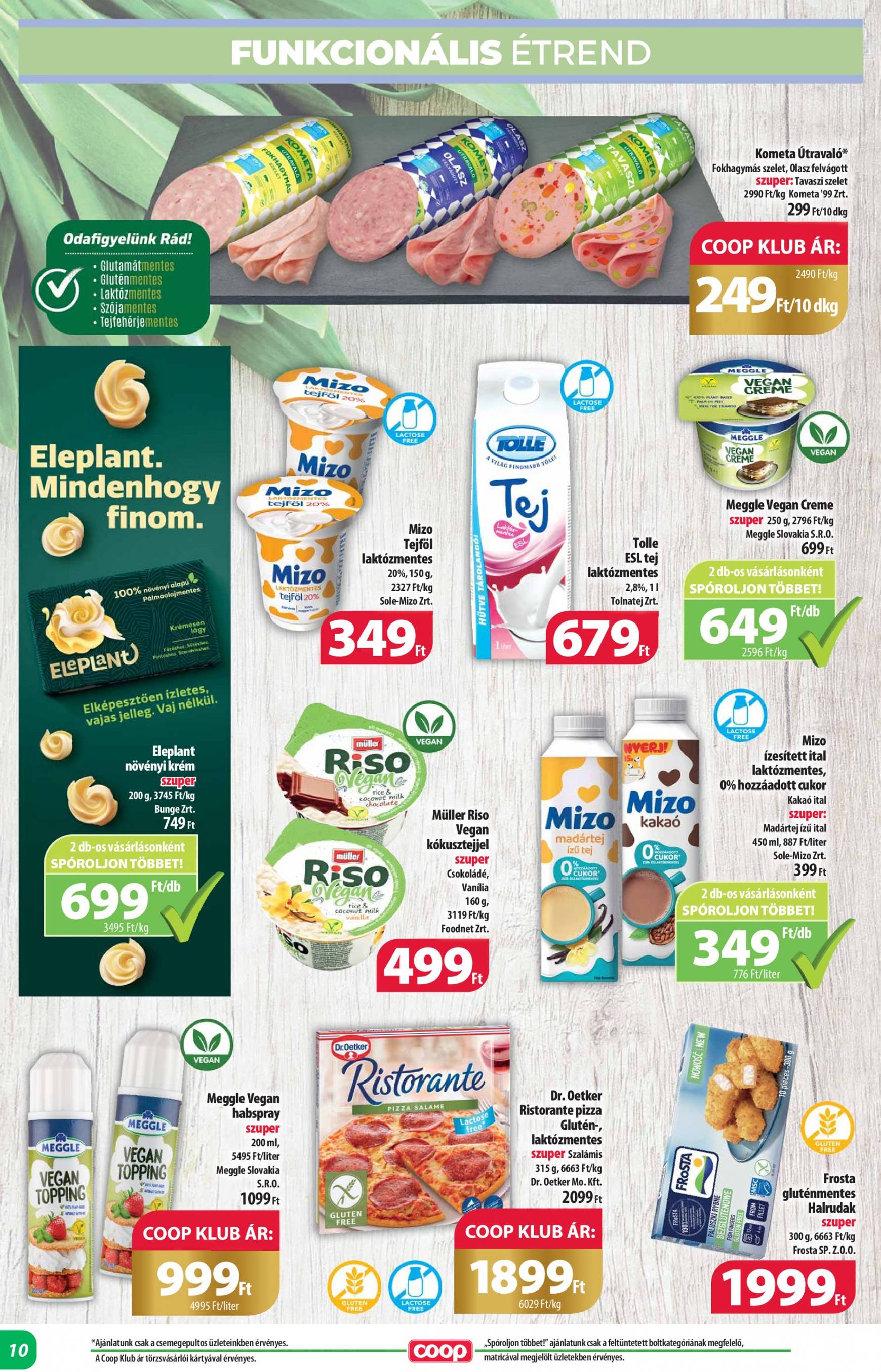 coop - Aktuális újság Coop - Abc Szuper Alföld 09.12. - 09.18. - page: 10