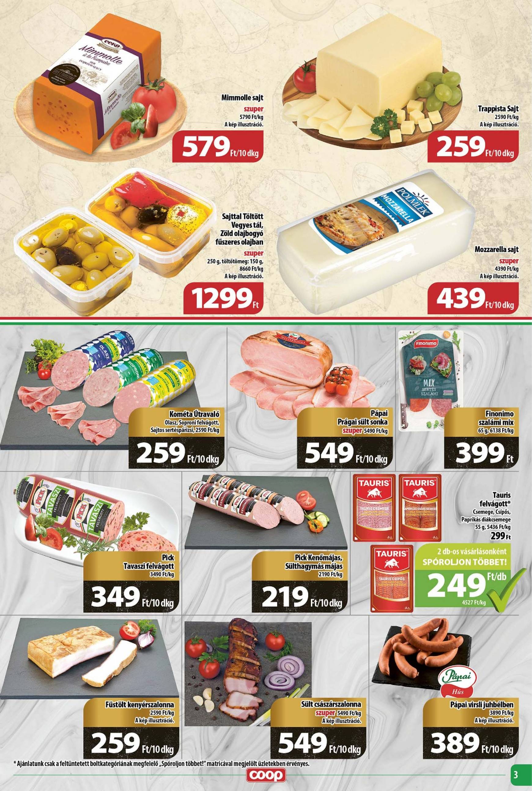 coop - Aktuális újság Coop - Tisza - Abc-Szuper 09.19. - 09.25. - page: 3