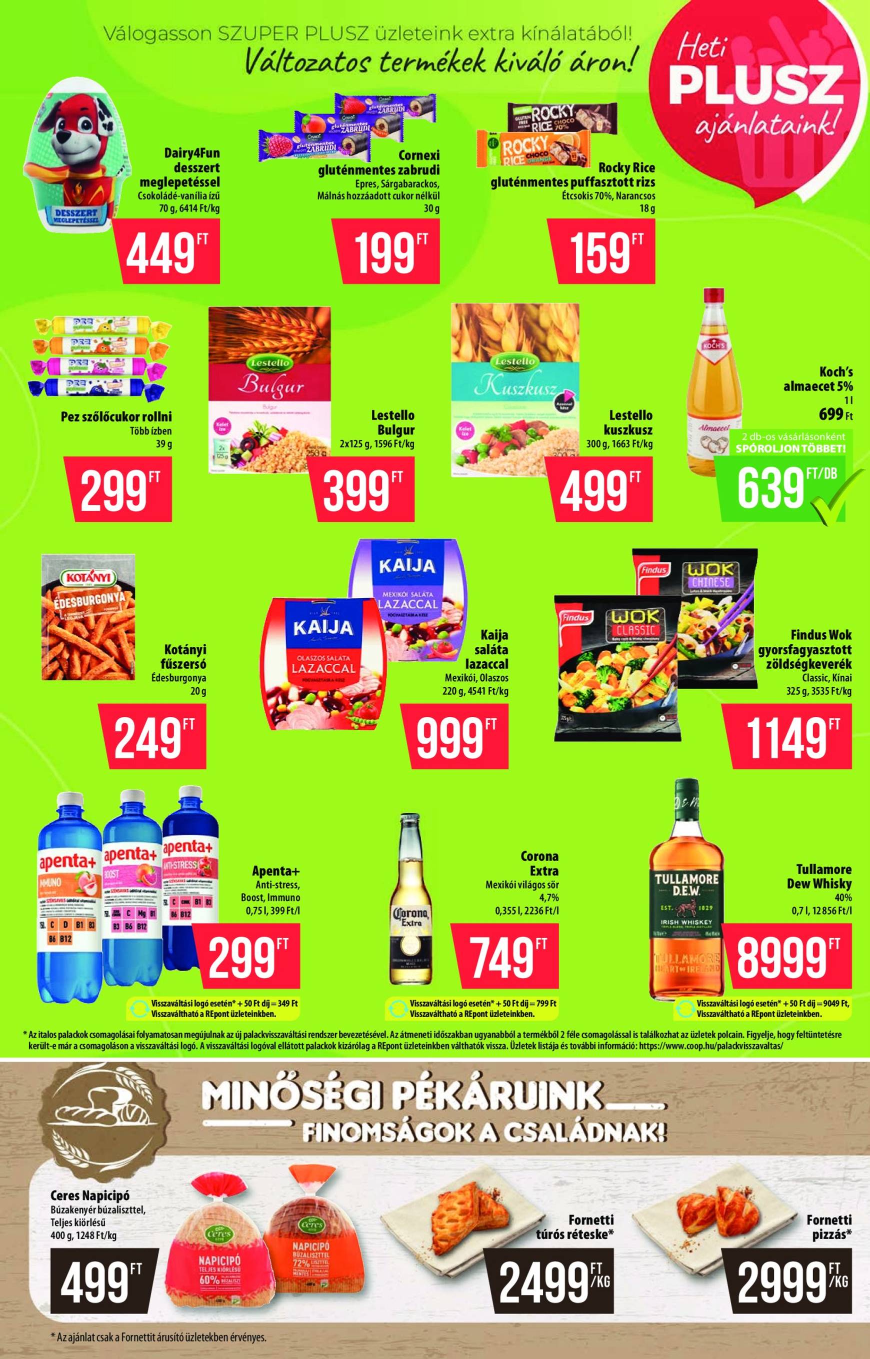 coop - Coop - Szuper Plus akciós újság, érvényes 10.31. - 11.06. - page: 5