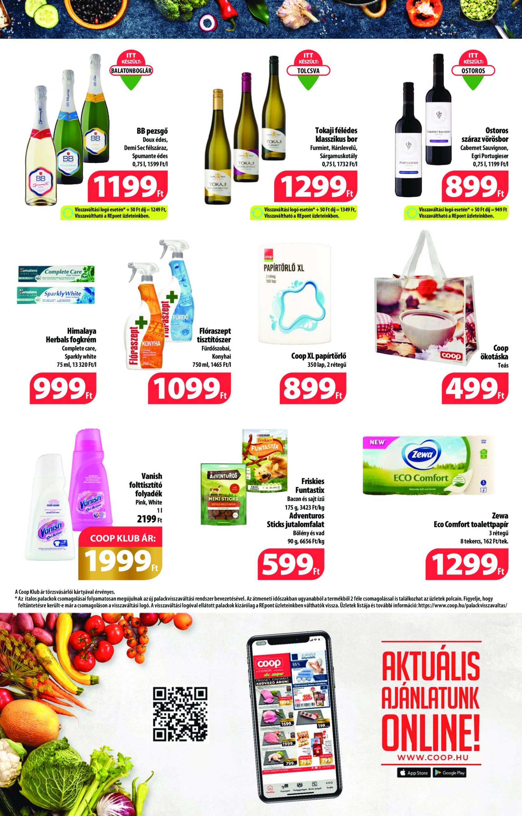 coop - Coop - Szuper Plus akciós újság, érvényes 10.31. - 11.06. - page: 11