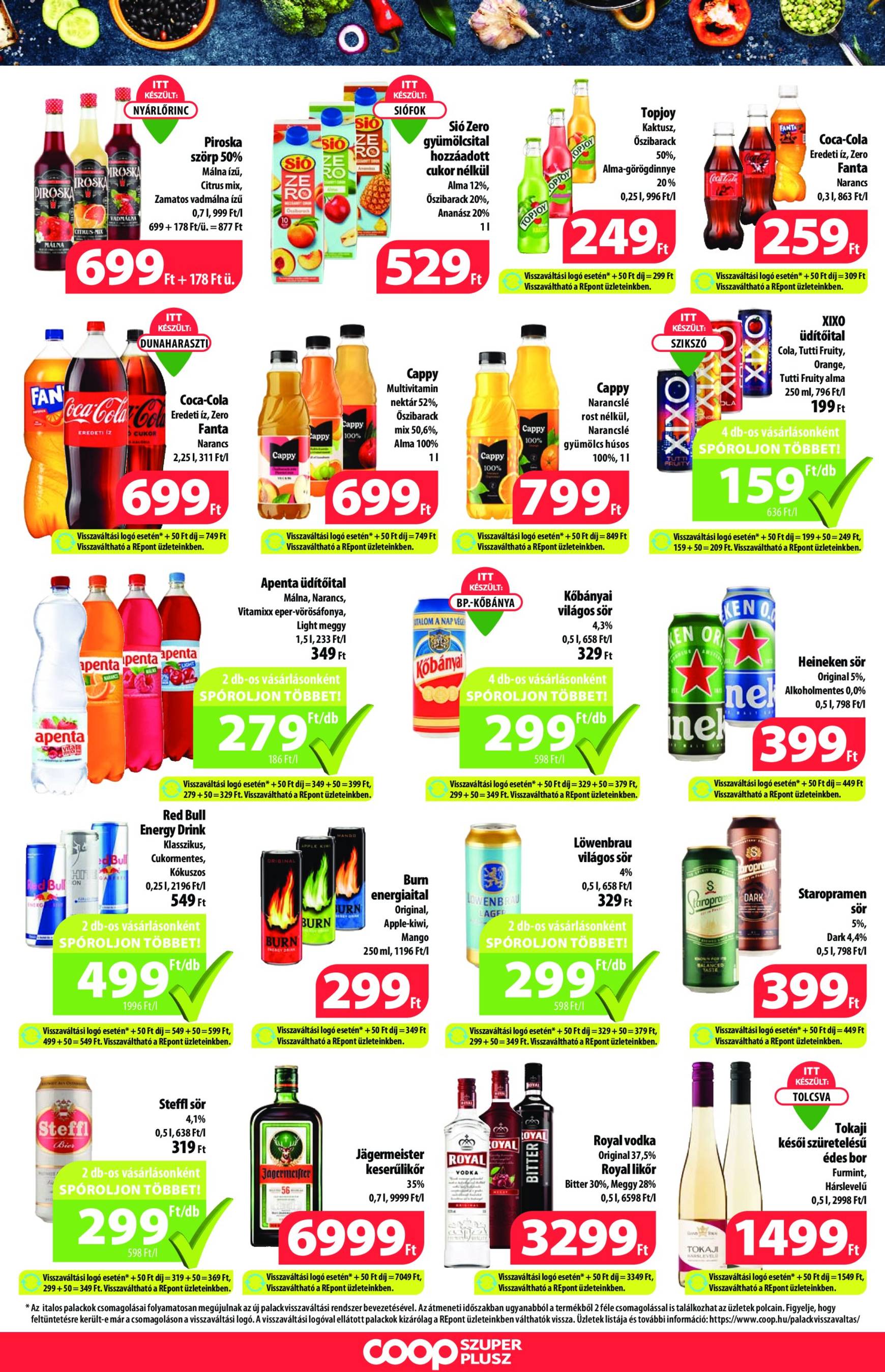 coop - Coop - Szuper Plusz akciós újság, érvényes 11.07. - 11.13. - page: 10