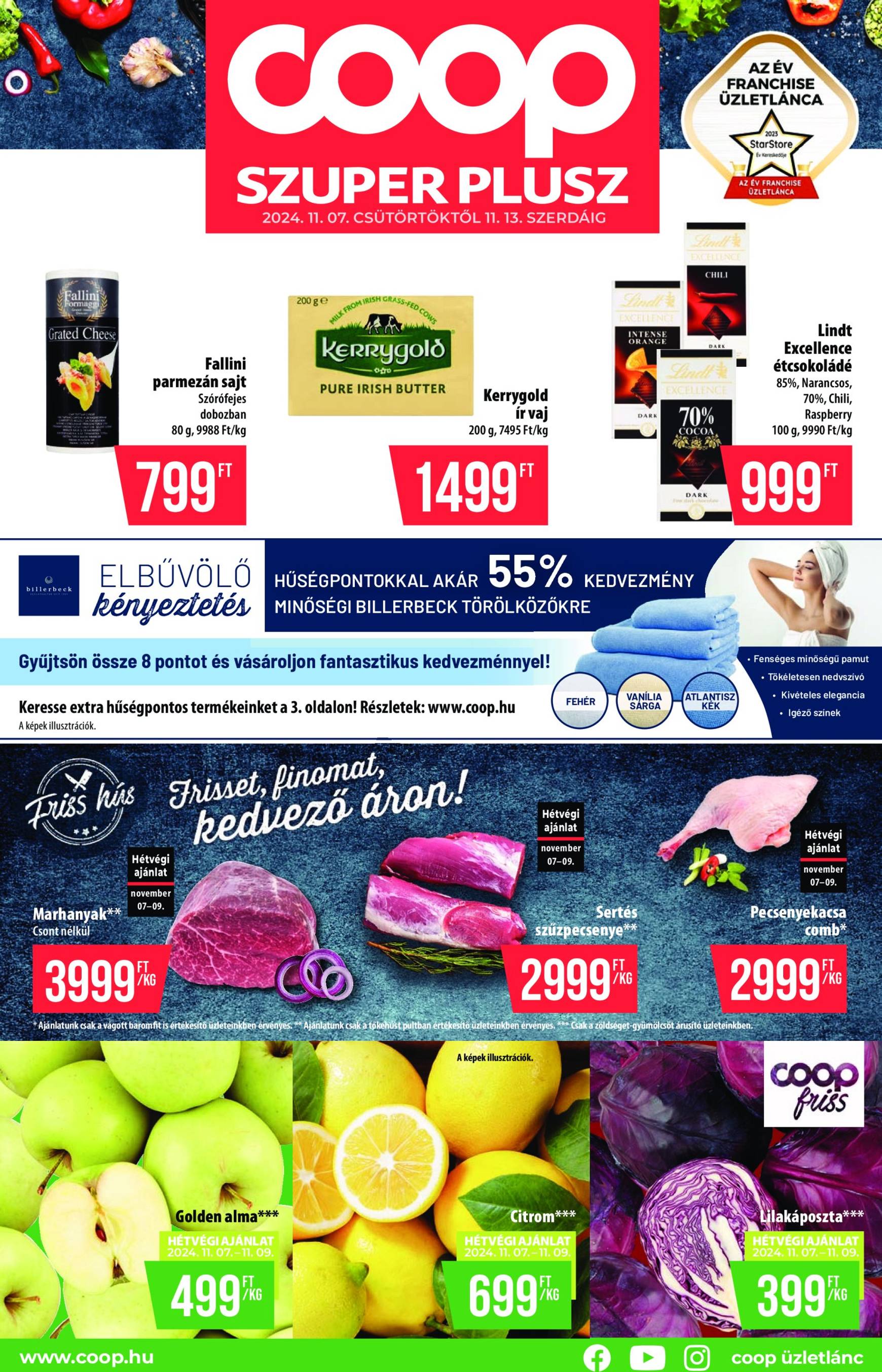 coop - Coop - Szuper Plusz akciós újság, érvényes 11.07. - 11.13.