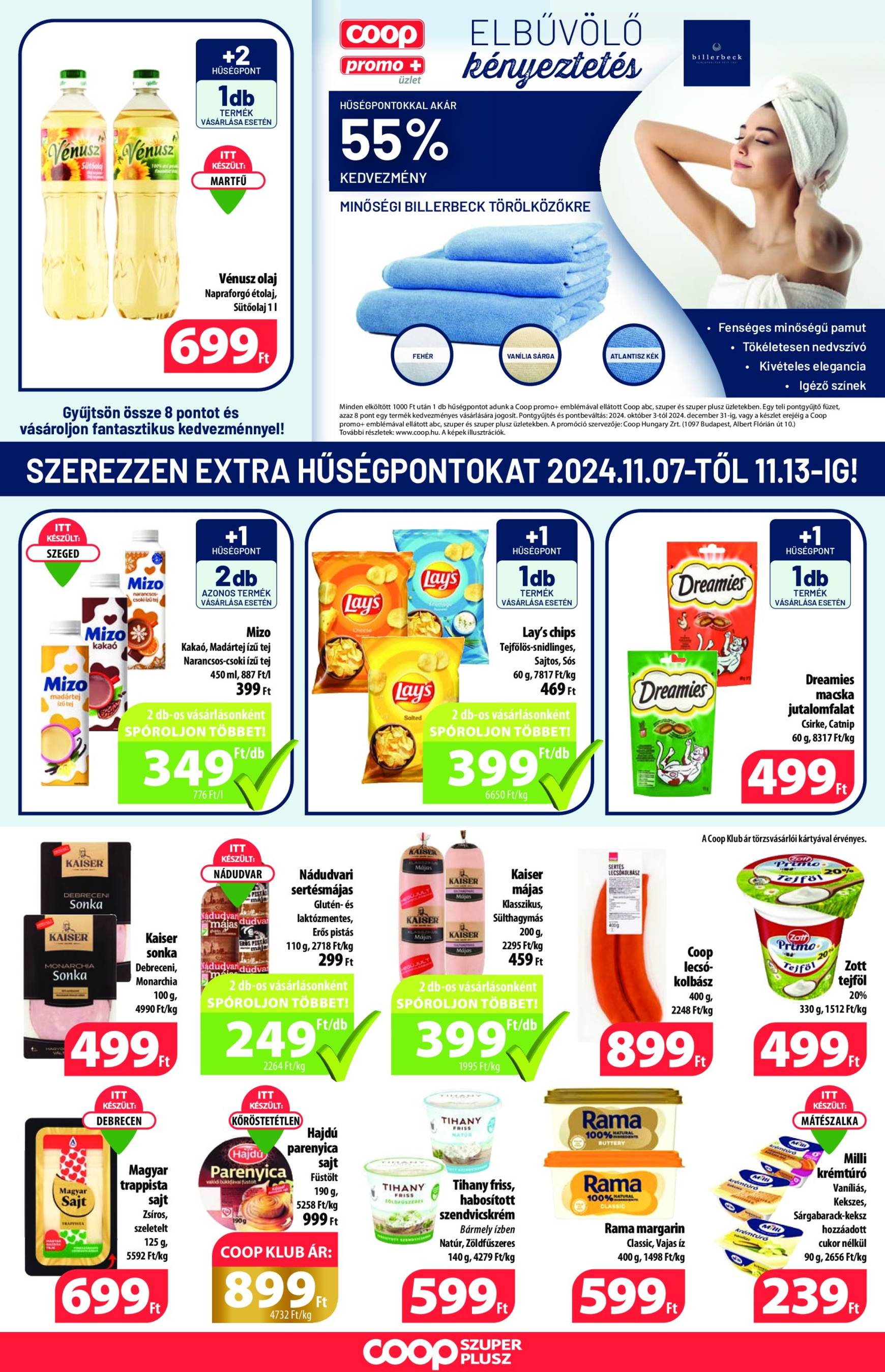 coop - Coop - Szuper Plusz akciós újság, érvényes 11.07. - 11.13. - page: 3