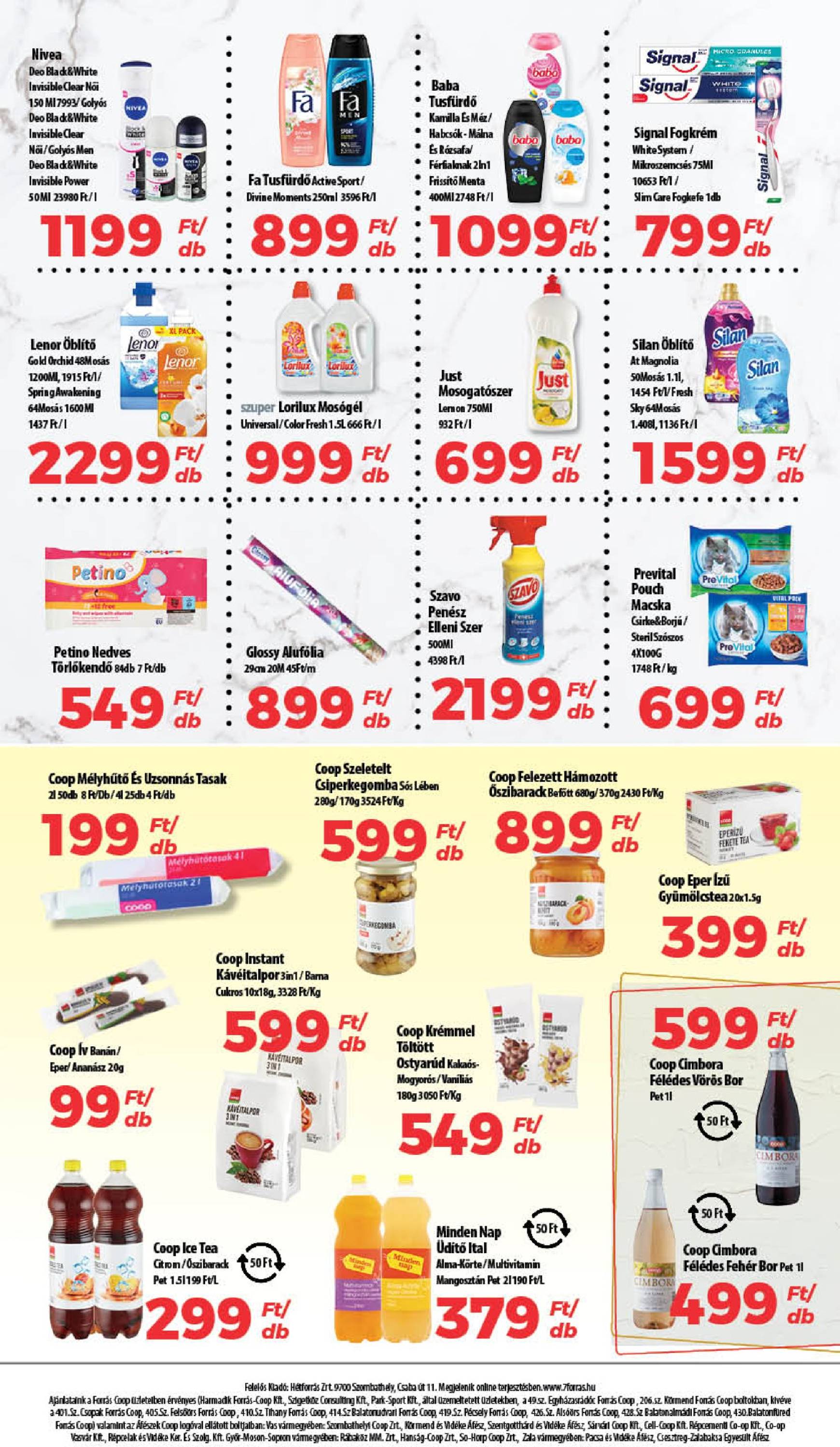 coop - Coop - Abc Szuper akciós újság, érvényes 11.14. - 11.27. - page: 11