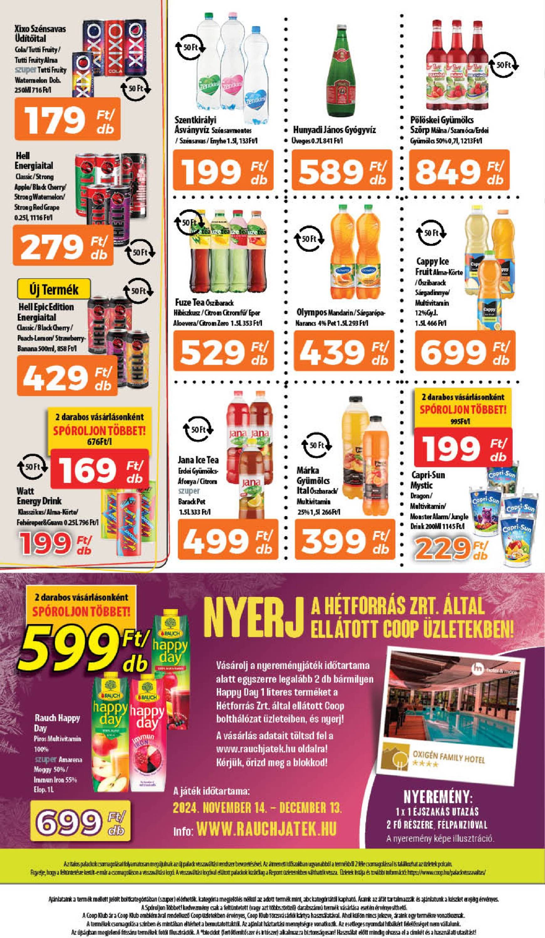 coop - Coop - Abc Szuper akciós újság, érvényes 11.14. - 11.27. - page: 10