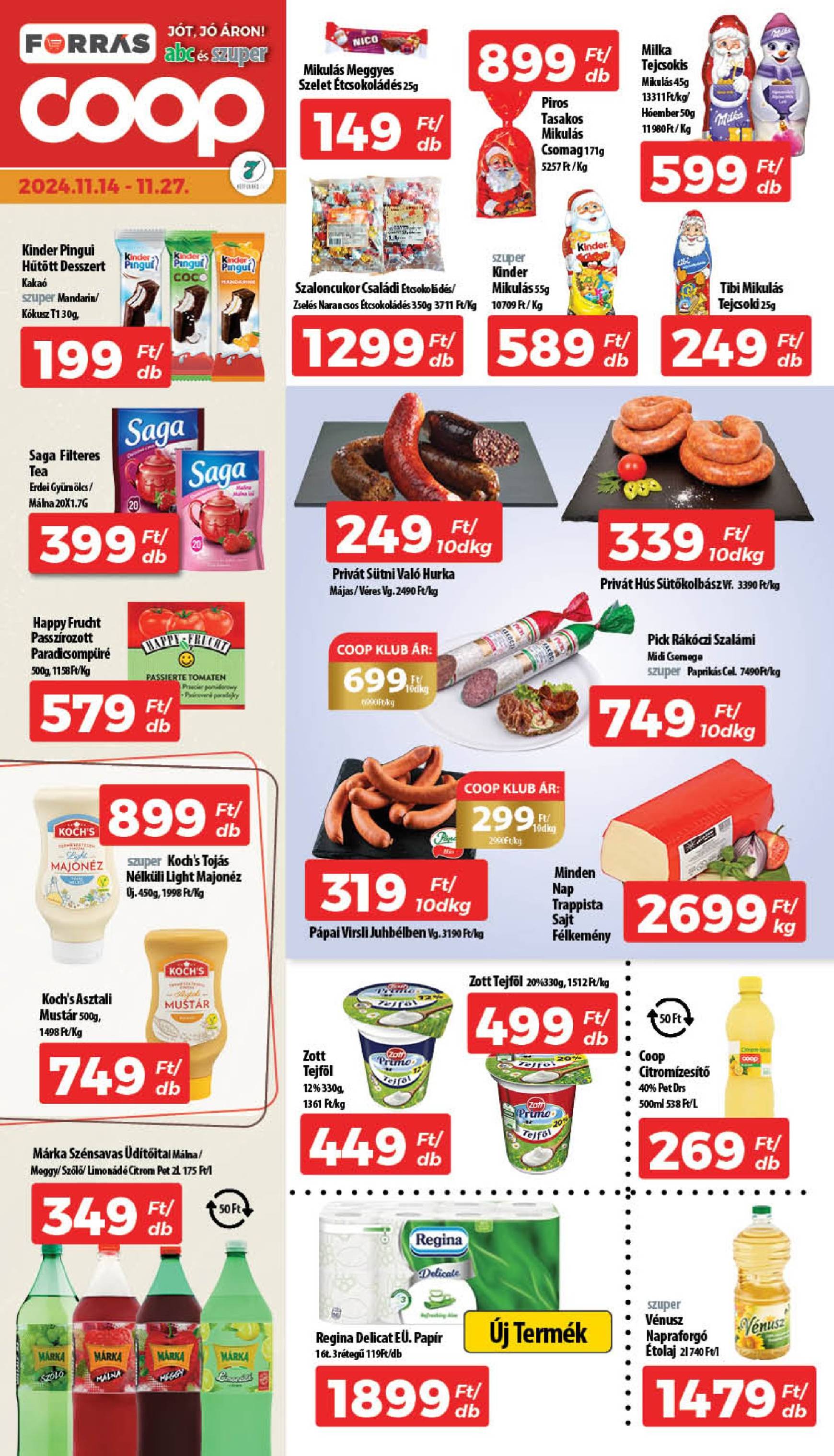 coop - Coop - Abc Szuper akciós újság, érvényes 11.14. - 11.27.