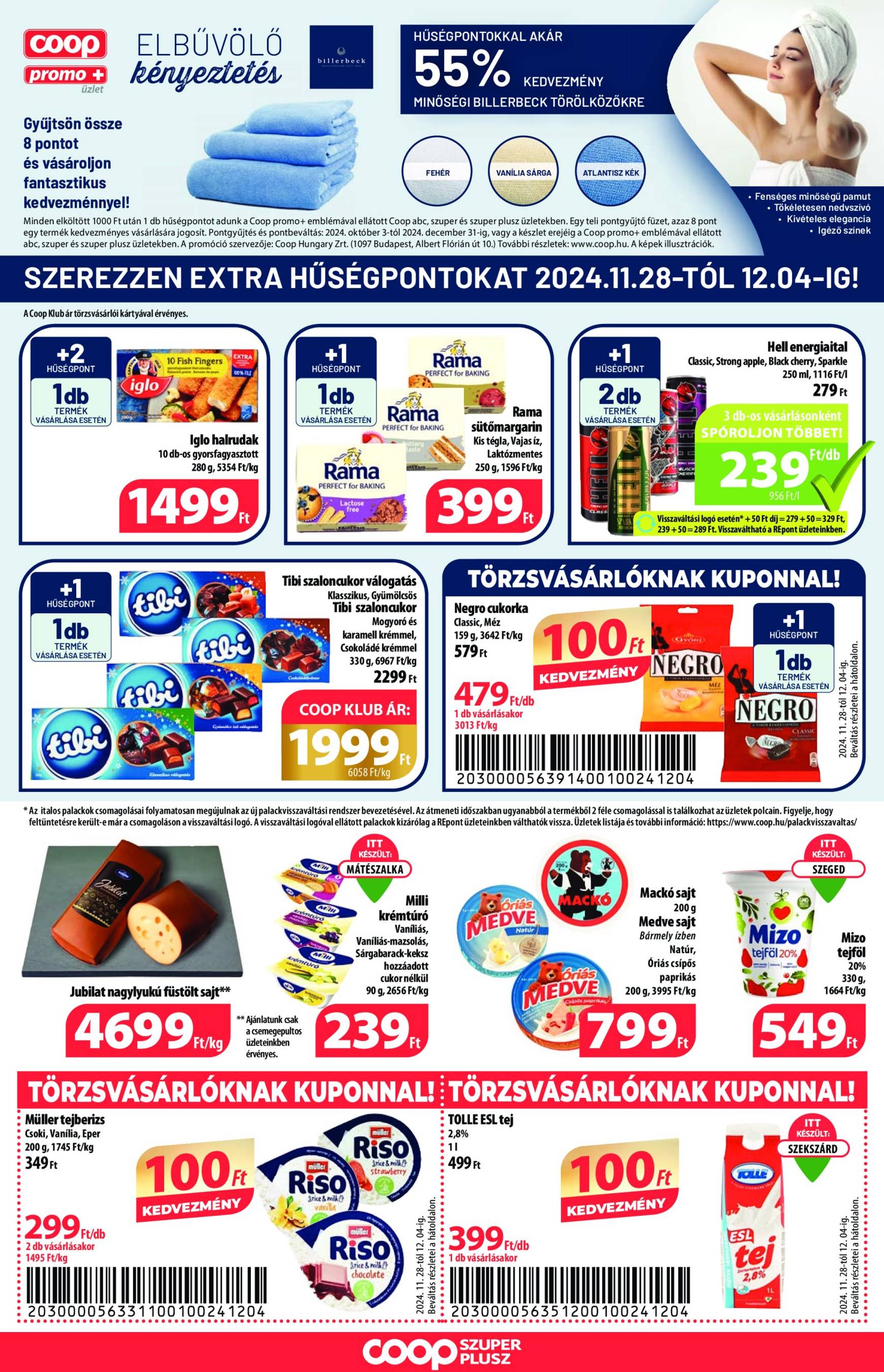 coop - Coop - Szuper Plusz akciós újság, érvényes 11.28. - 12.04. - page: 3