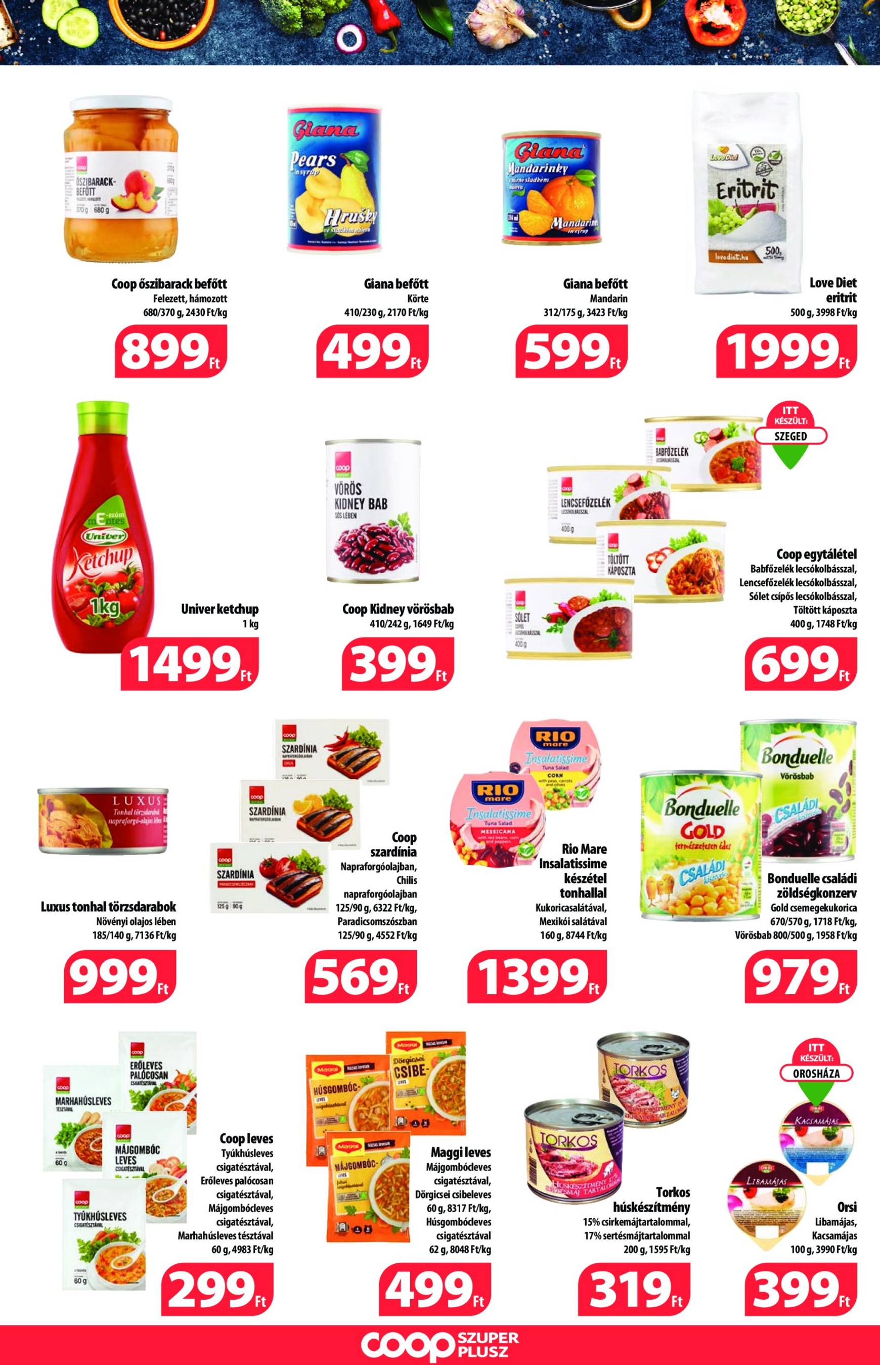 coop - Coop - Szuper Plusz akciós újság, érvényes 11.28. - 12.04. - page: 10