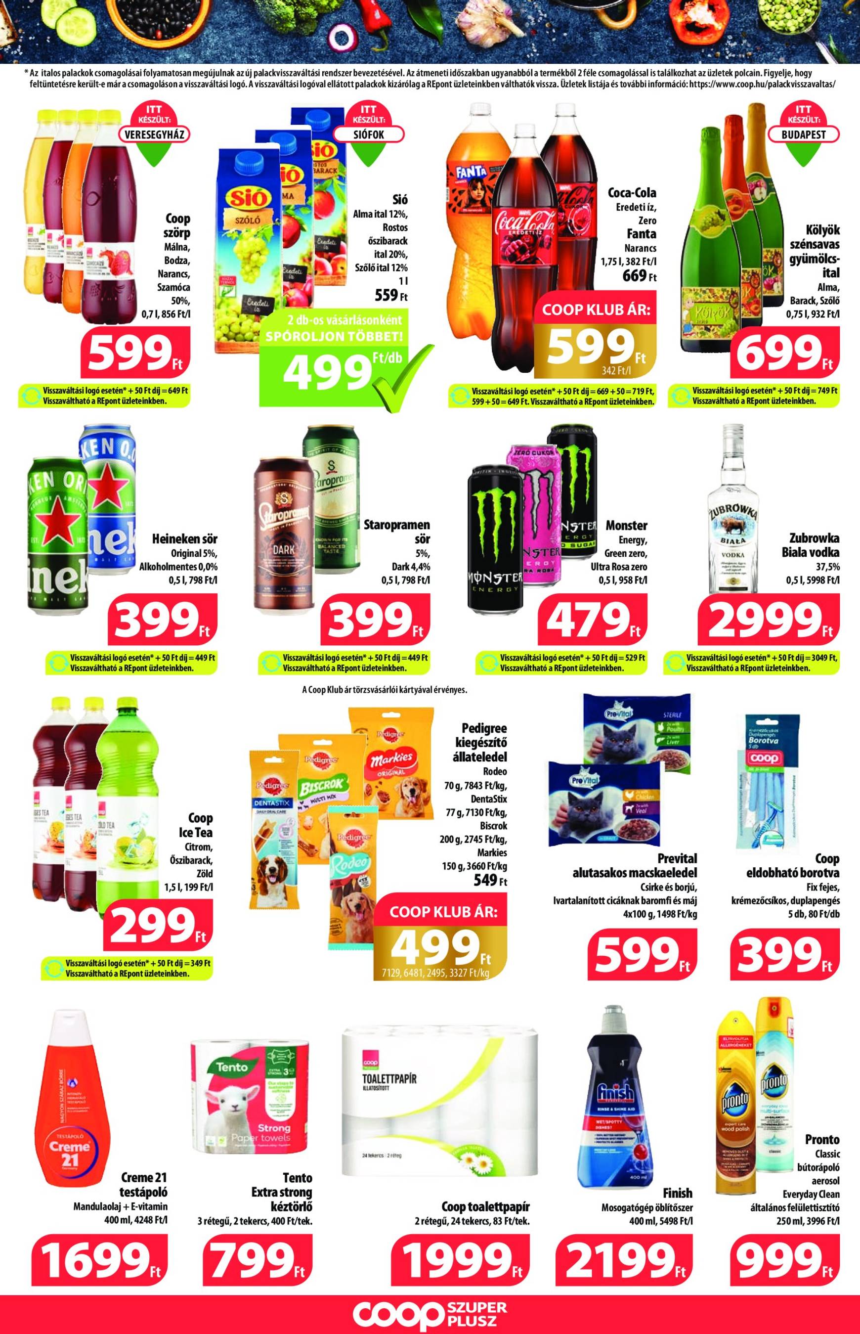 coop - Coop - Szuper Plusz akciós újság, érvényes 11.28. - 12.04. - page: 11