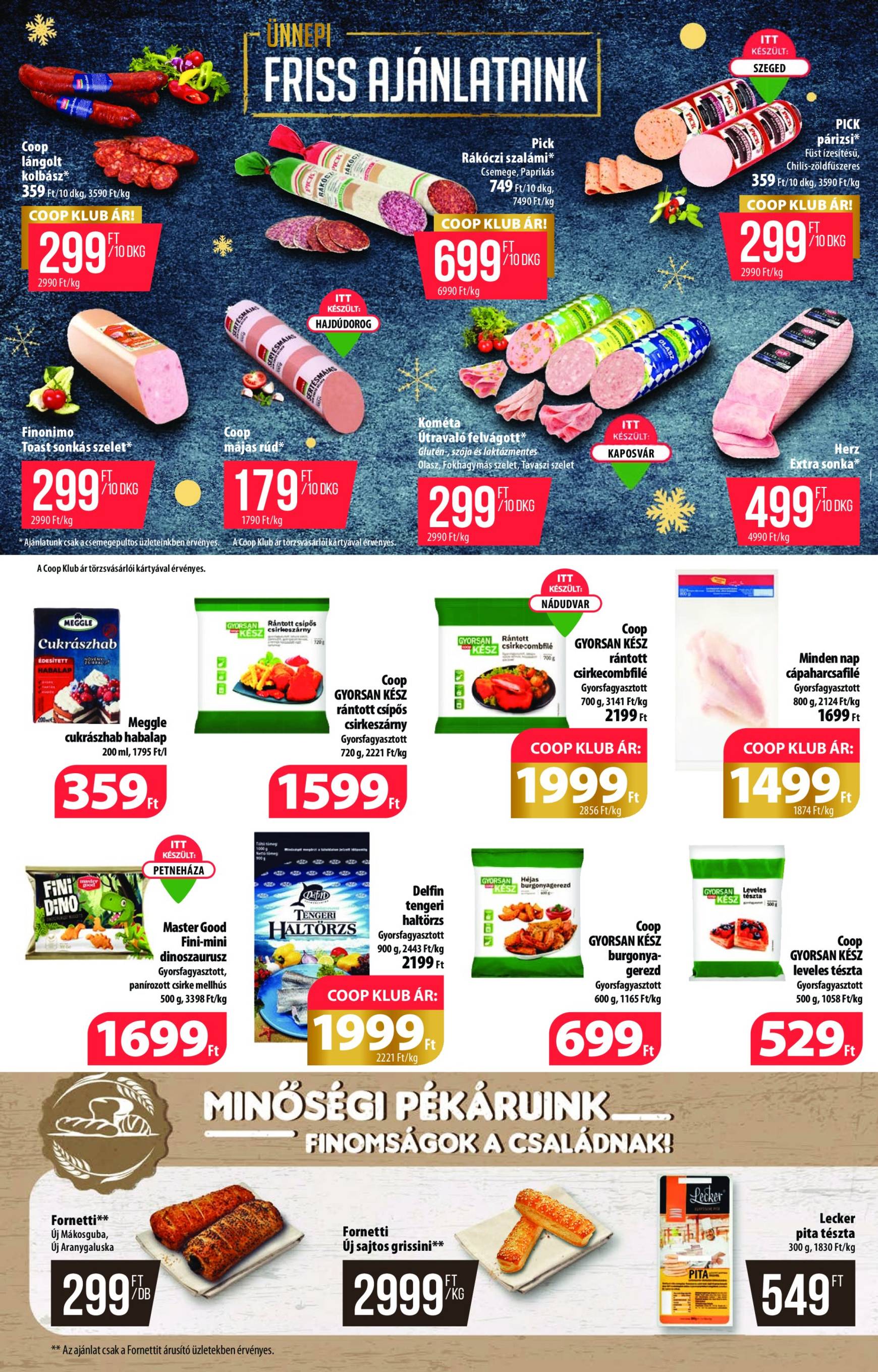 coop - Coop - Szuper Plusz akciós újság, érvényes 11.28. - 12.04. - page: 4