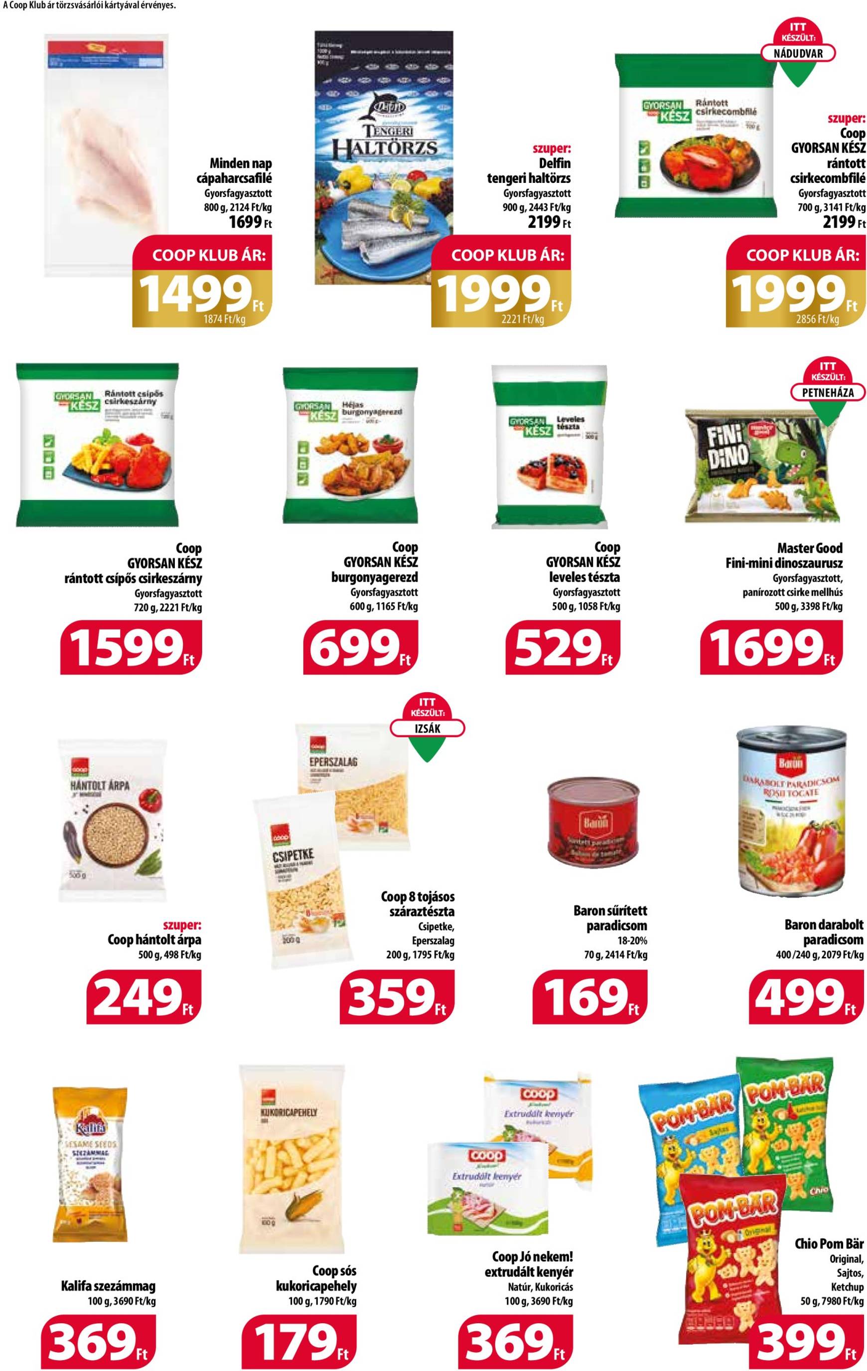 coop - Coop - Abc-Szuper akciós újság, érvényes 11.28. - 12.04. - page: 6