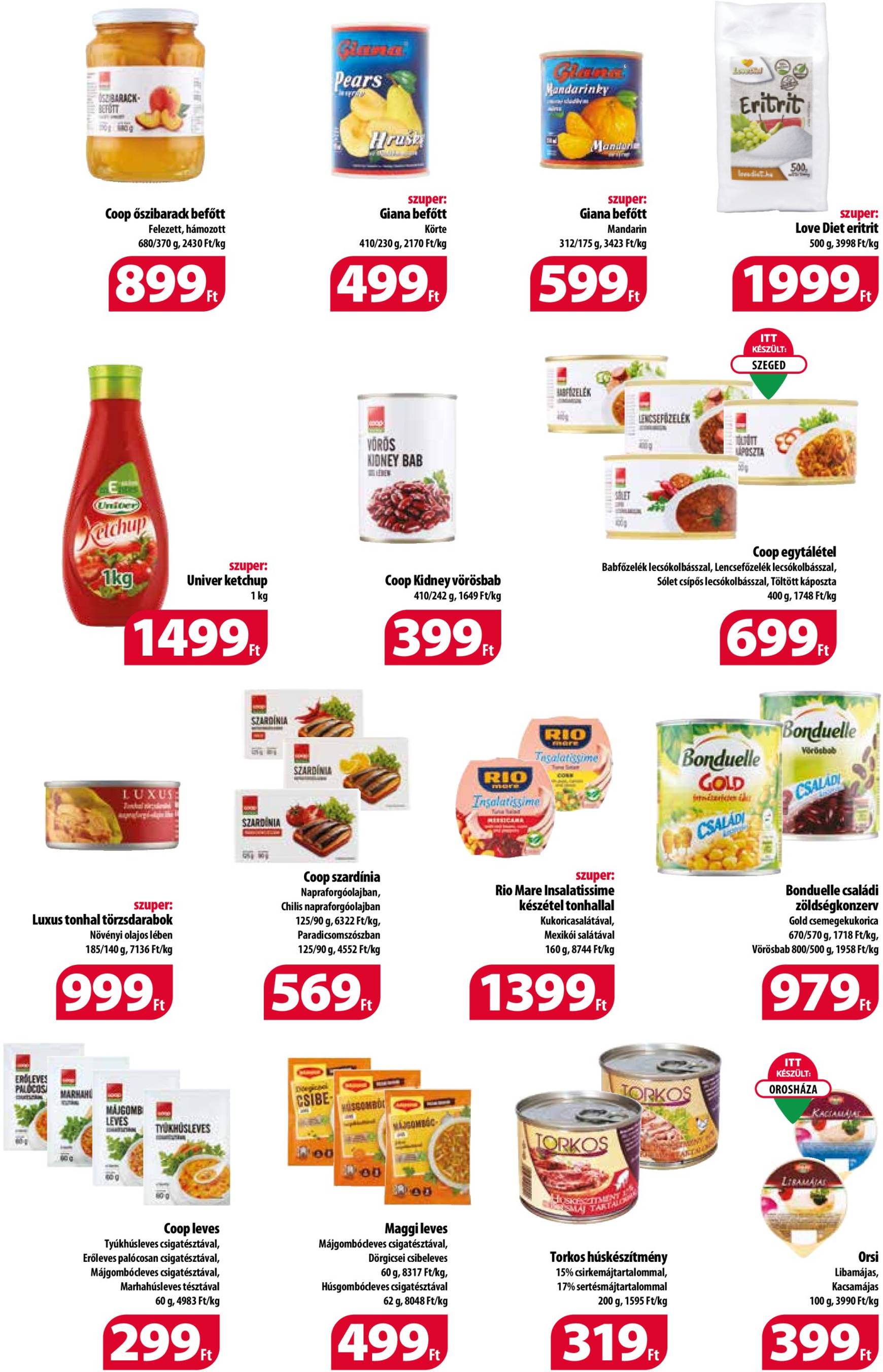 coop - Coop - Abc-Szuper akciós újság, érvényes 11.28. - 12.04. - page: 7