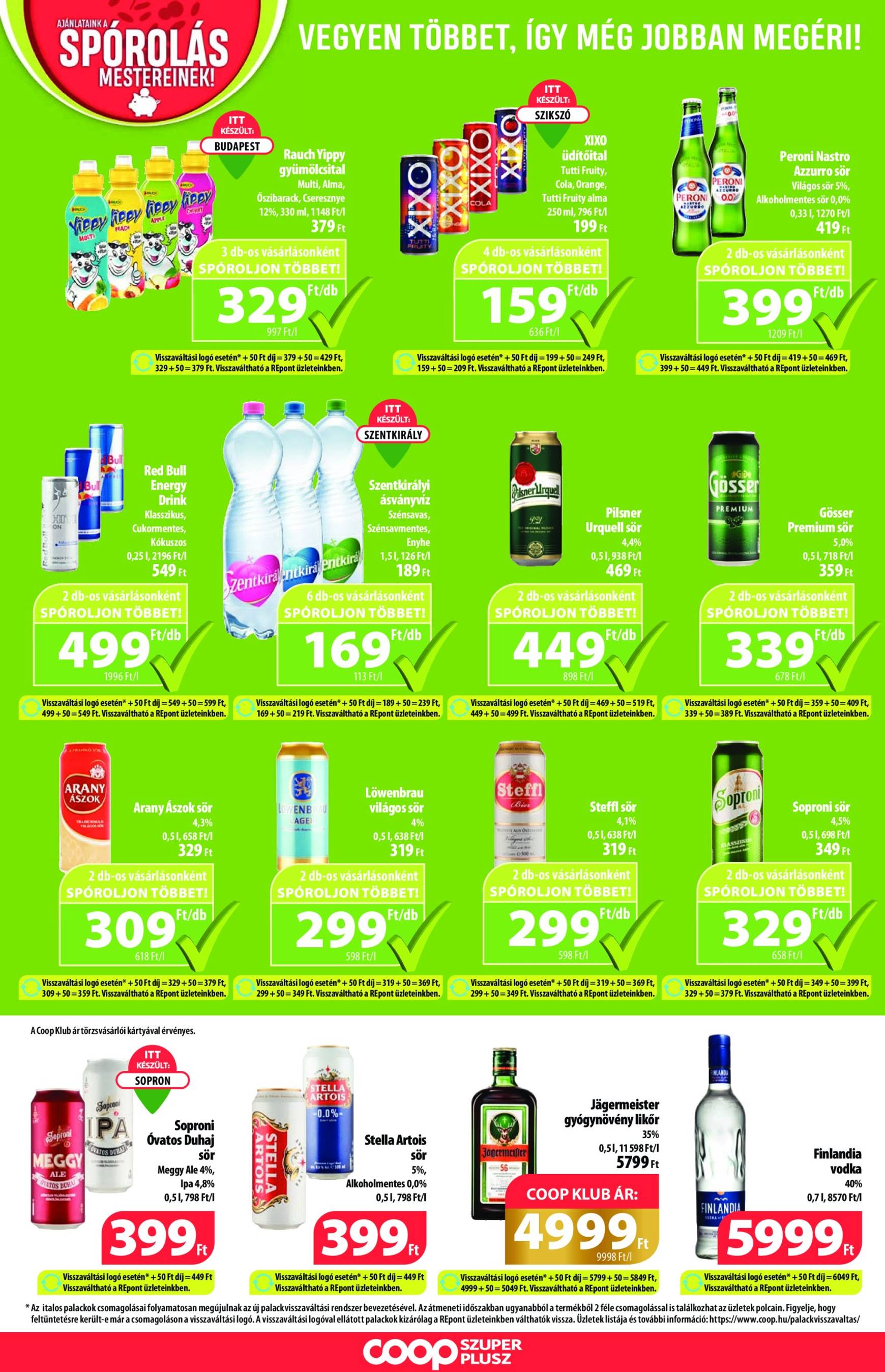 coop - Coop - Szuper Plusz akciós újság, érvényes 12.05. - 12.11. - page: 10