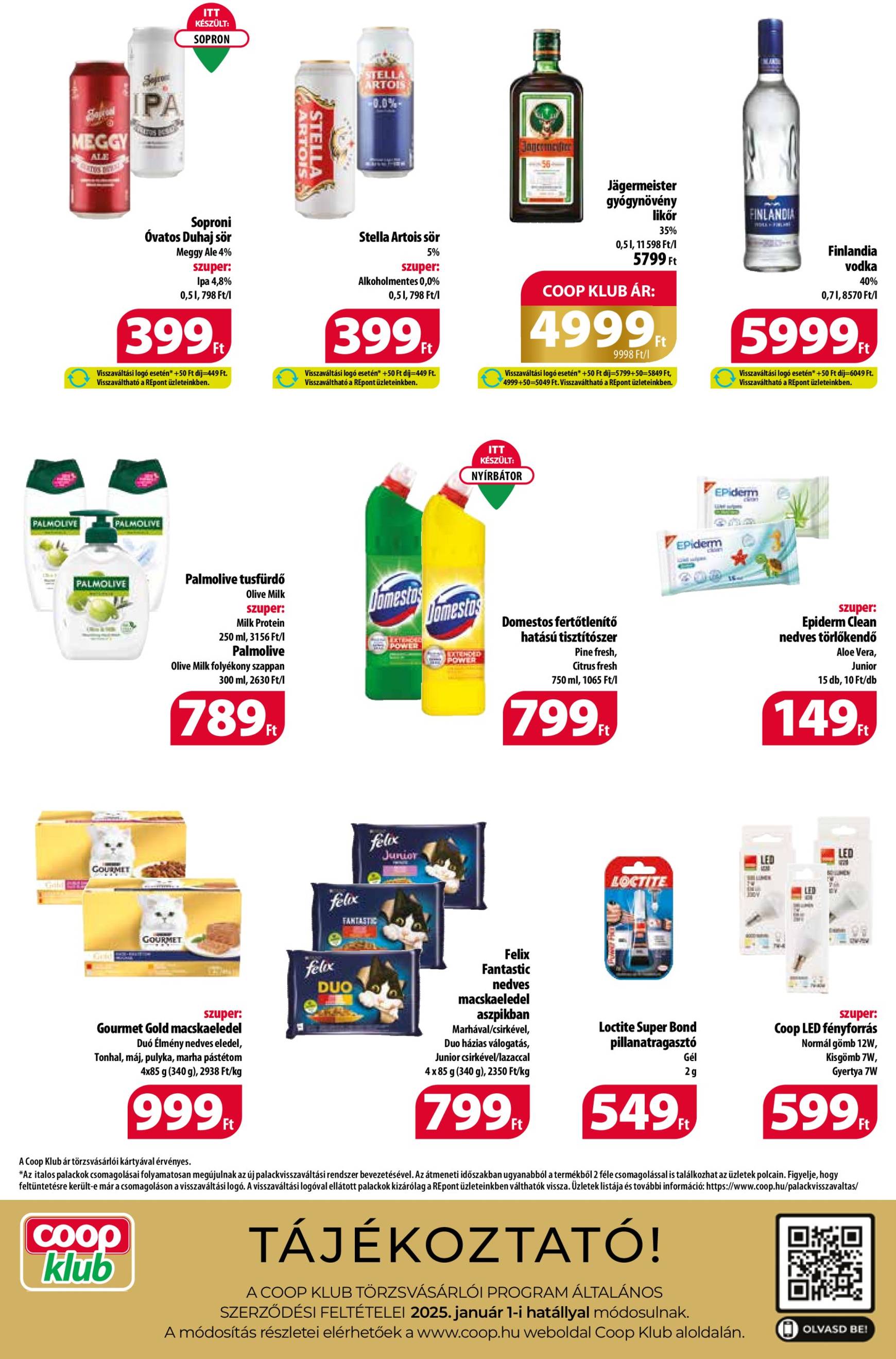 coop - Coop - Abc-Szuper akciós újság, érvényes 12.05. - 12.11. - page: 11