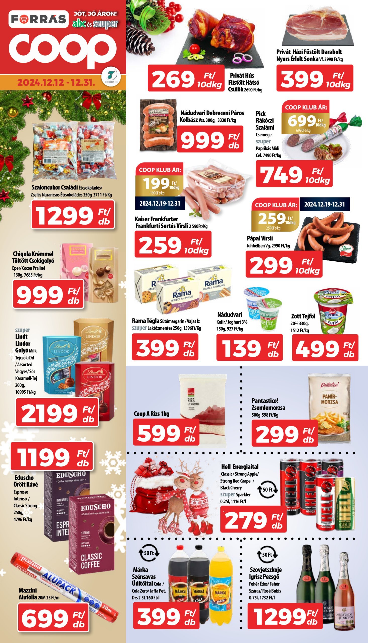 coop - Coop - Abc Szuper akciós újság, érvényes 12.12. - 12.31.