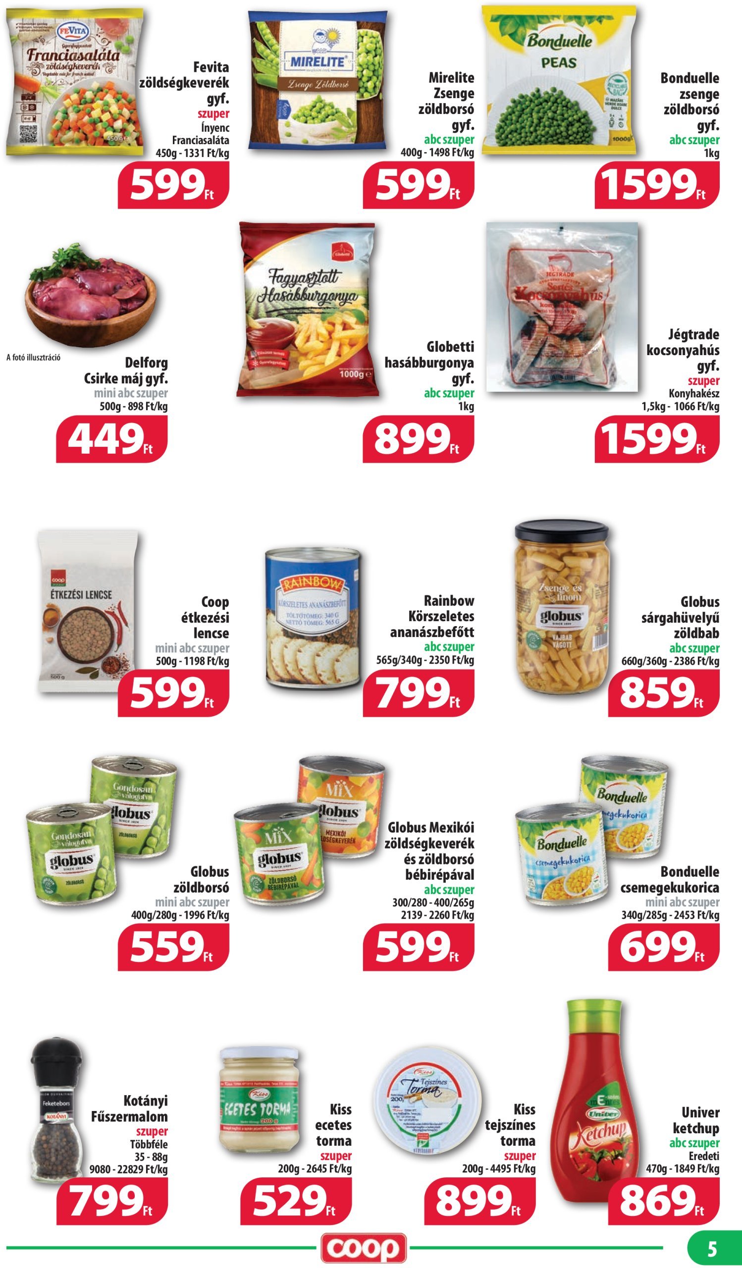 coop - Coop - Mecsek akciós újság, érvényes 12.19. - 12.31. - page: 5