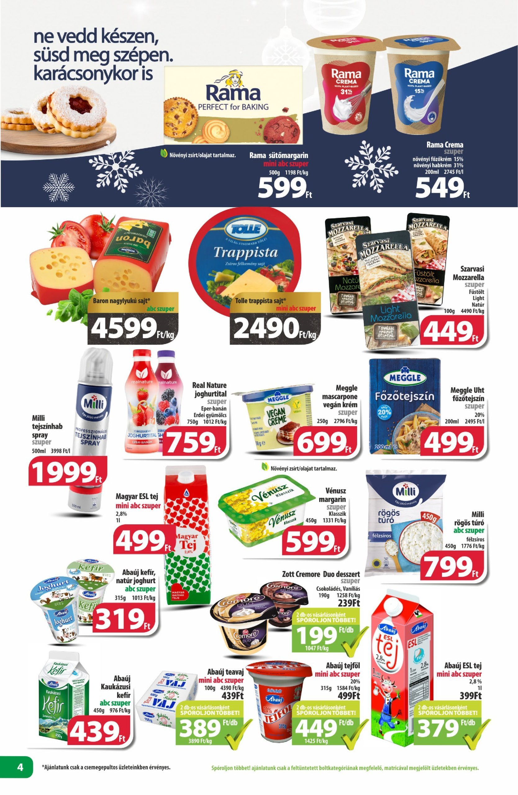 coop - Coop akciós újság, érvényes 12.19. - 12.31. - page: 4