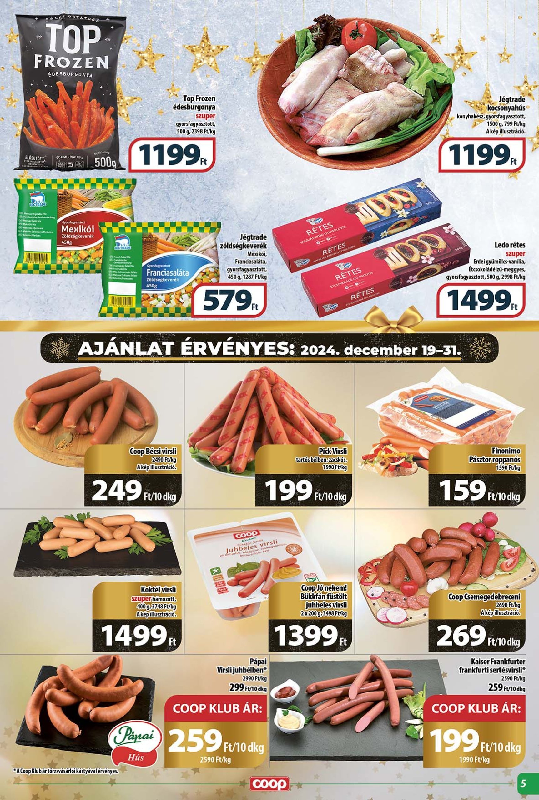 coop - Coop - Abc Szuper akciós újság, érvényes 12.19. - 12.23. - page: 5