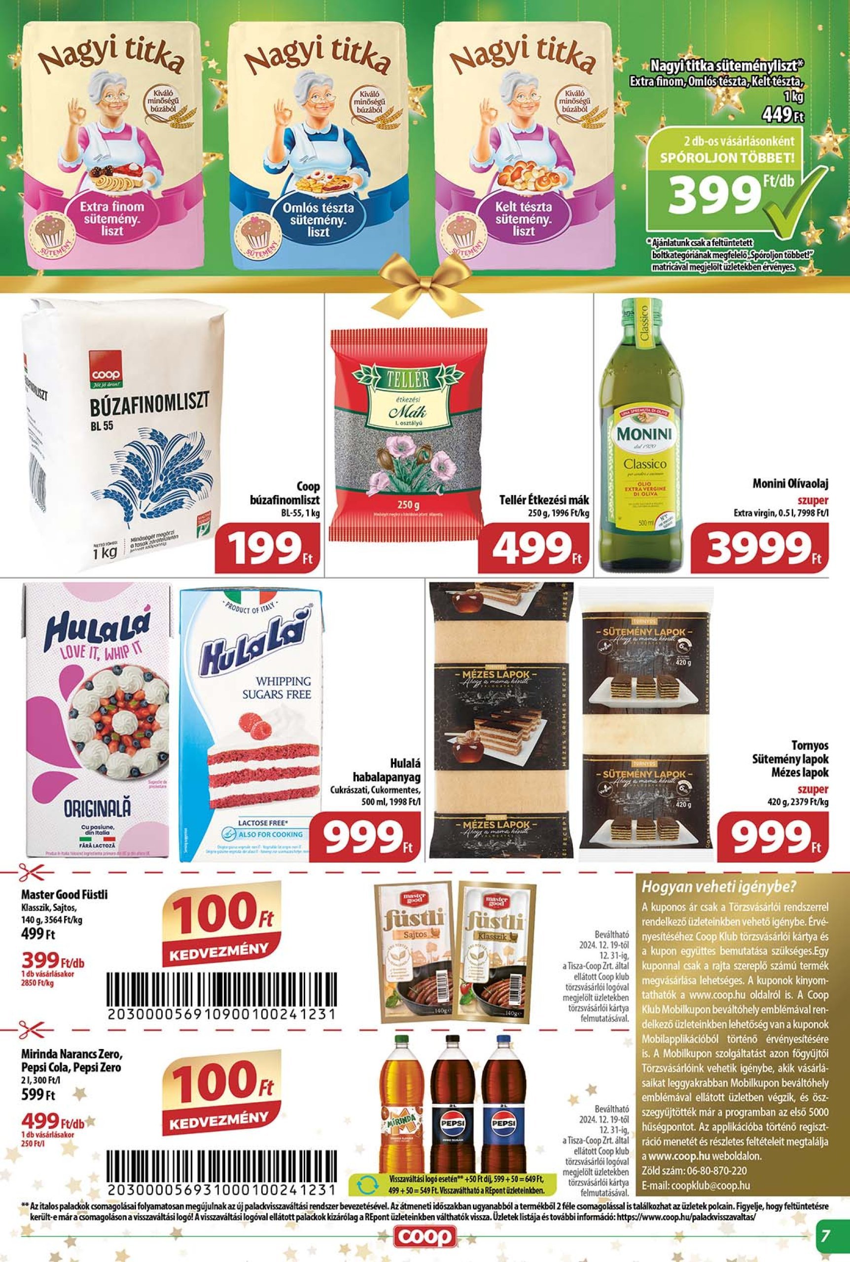 coop - Coop - Abc Szuper akciós újság, érvényes 12.19. - 12.23. - page: 7