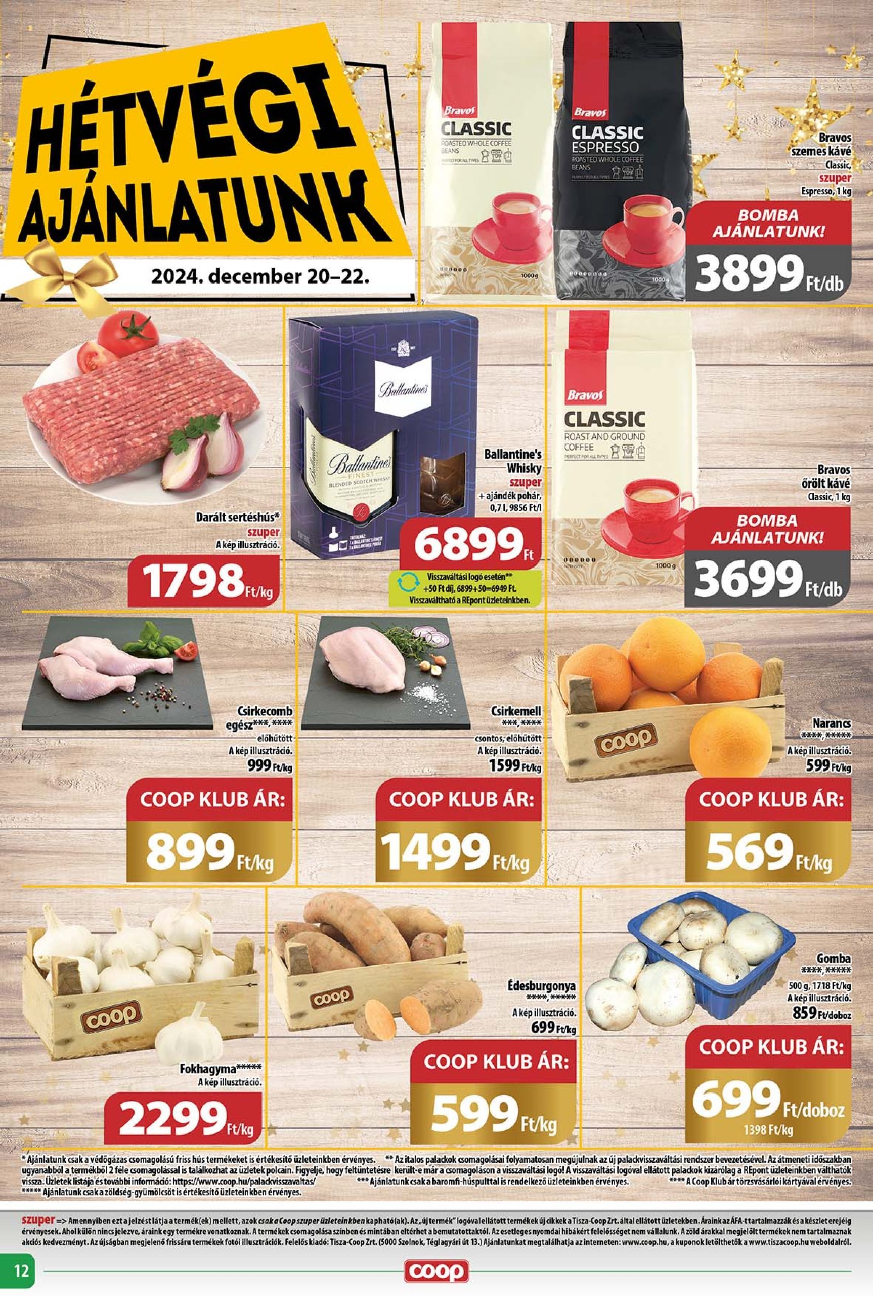 coop - Coop - Abc Szuper akciós újság, érvényes 12.19. - 12.23. - page: 12