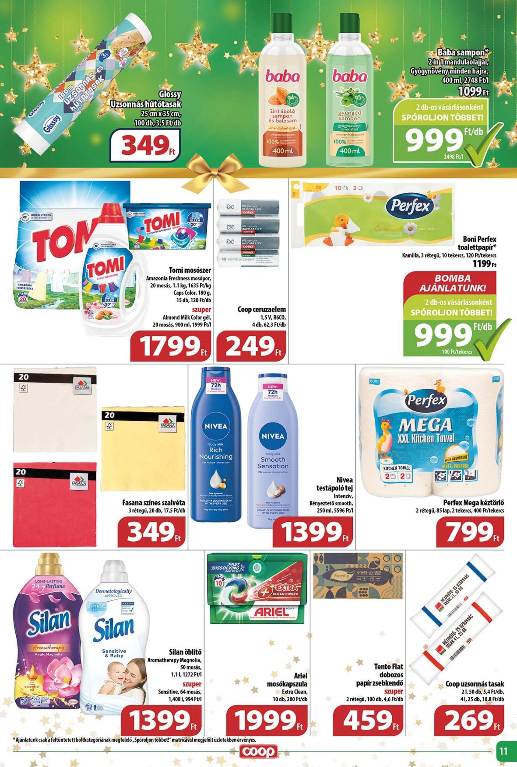 coop - Coop - Abc Szuper akciós újság, érvényes 12.19. - 12.23. - page: 11