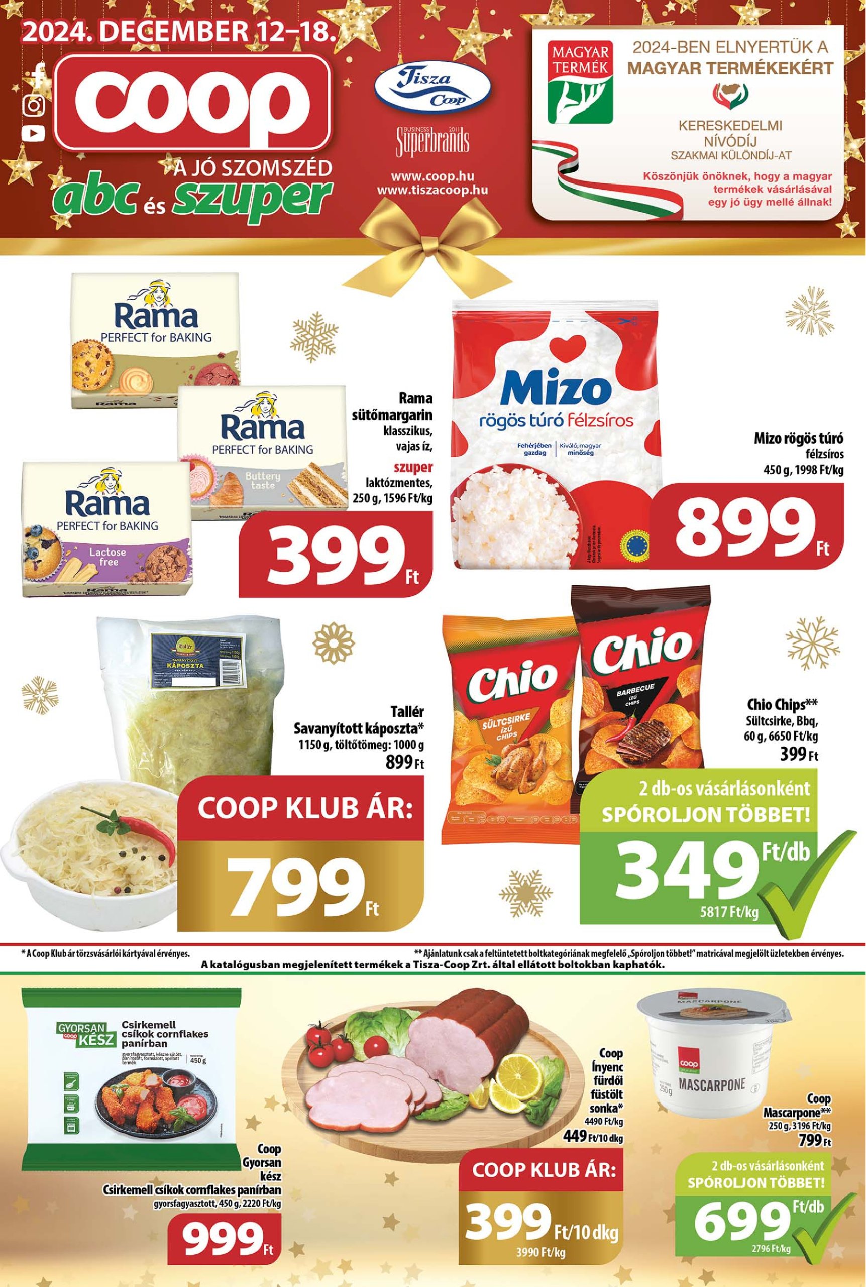 coop - Coop - Abc Szuper akciós újság, érvényes 12.12. - 12.18.