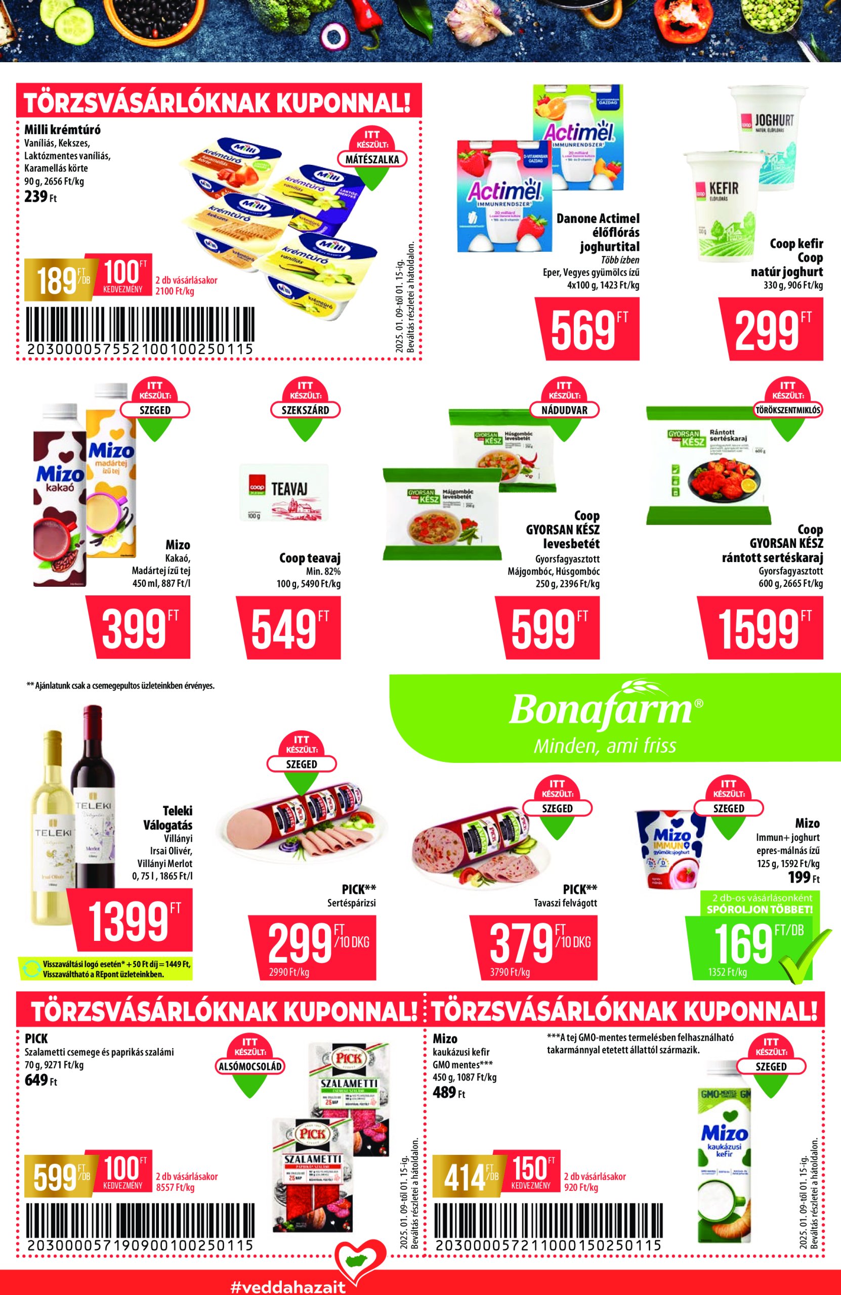 coop - Coop - Szuper Plusz akciós újság, érvényes 01.09. - 01.15. - page: 4