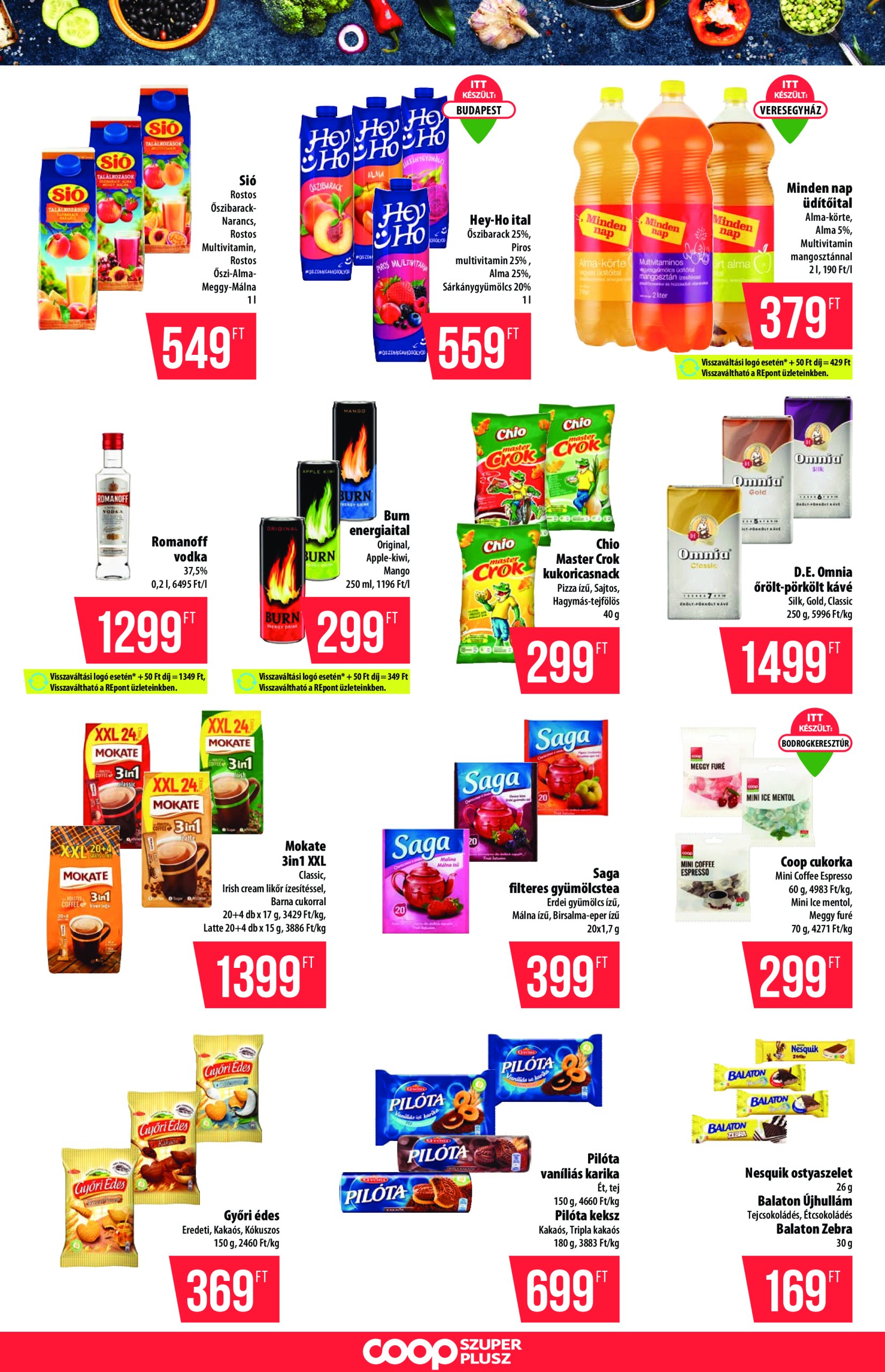 coop - Coop - Szuper Plusz akciós újság, érvényes 01.09. - 01.15. - page: 10