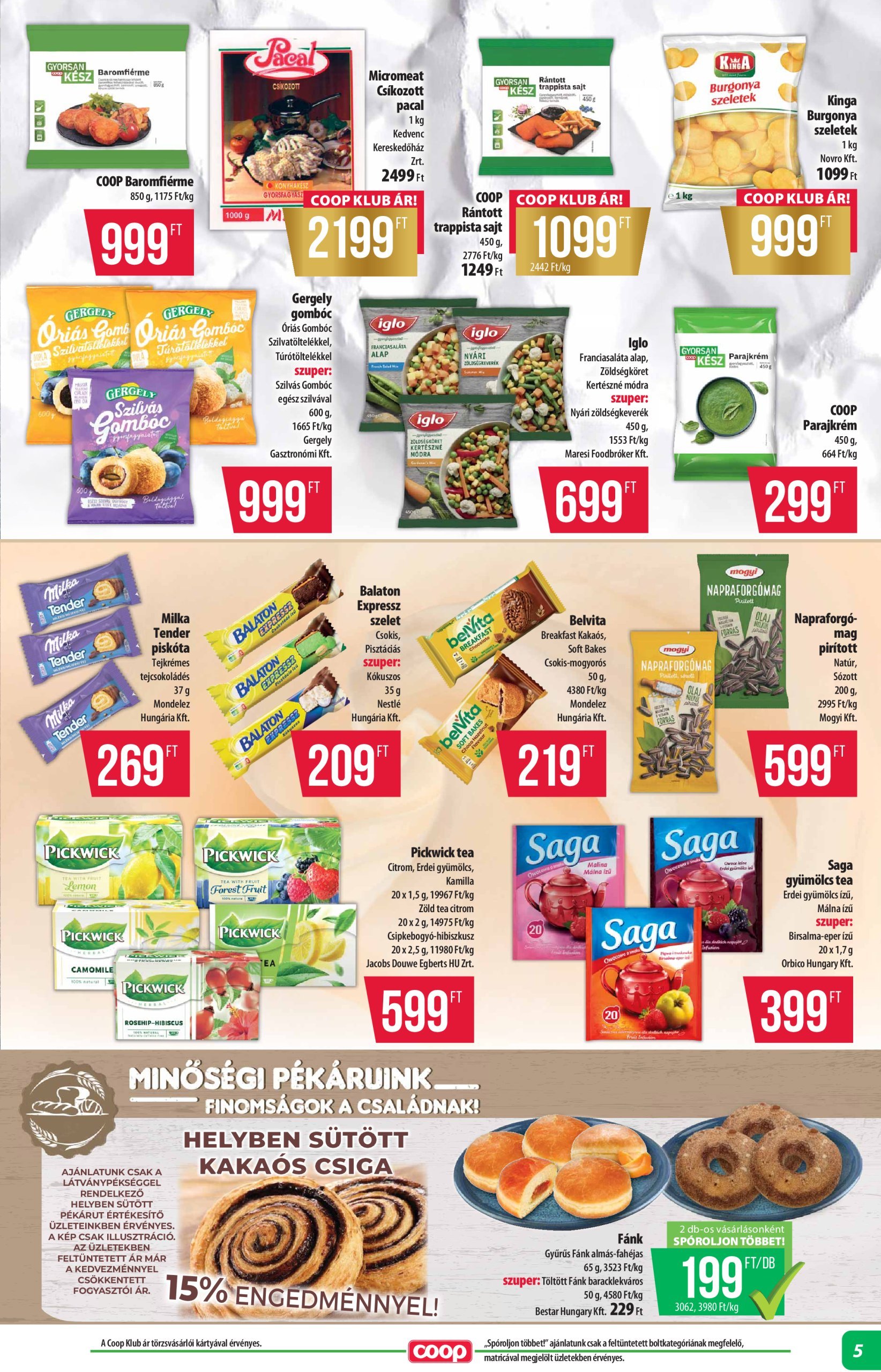 coop - Coop - Abc Szuper Alföld akciós újság, érvényes 01.16. - 01.22. - page: 5