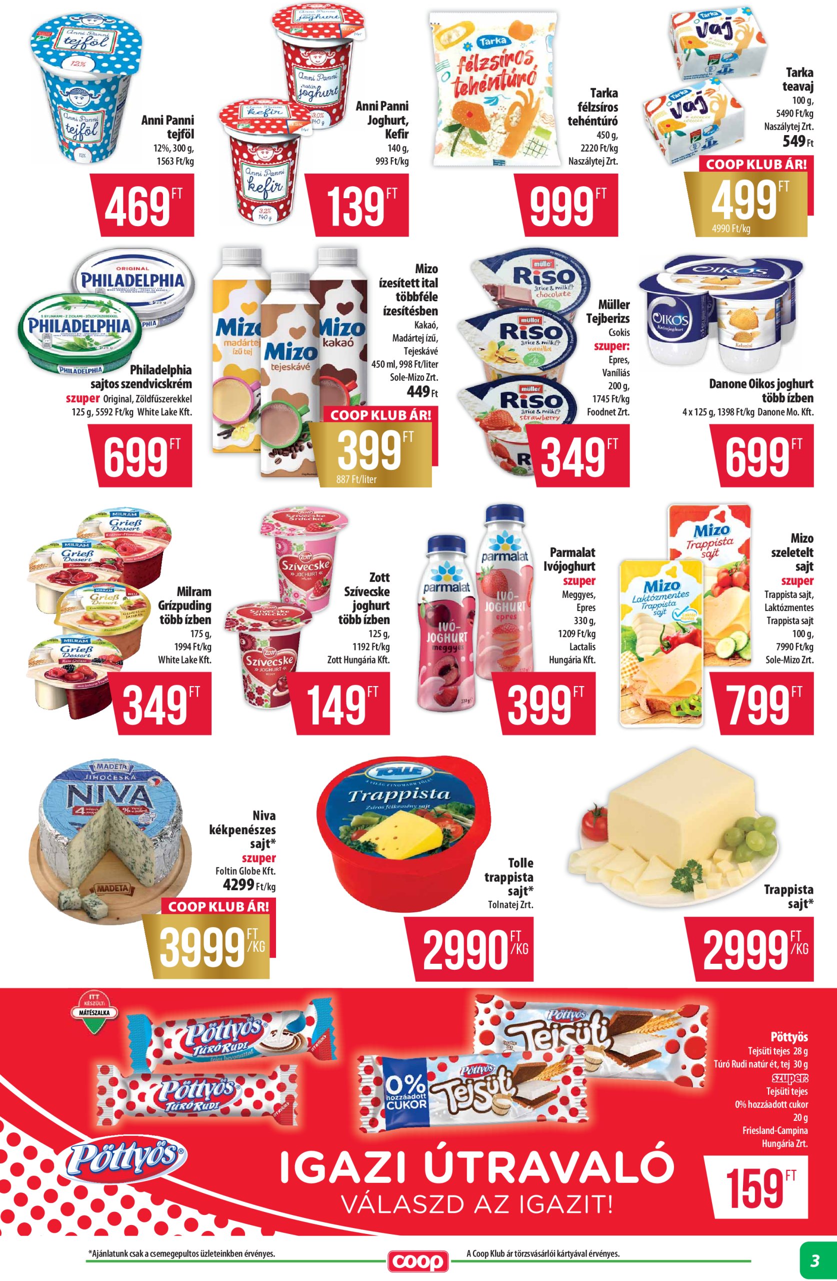 coop - Coop - Abc Szuper Alföld akciós újság, érvényes 01.16. - 01.22. - page: 3