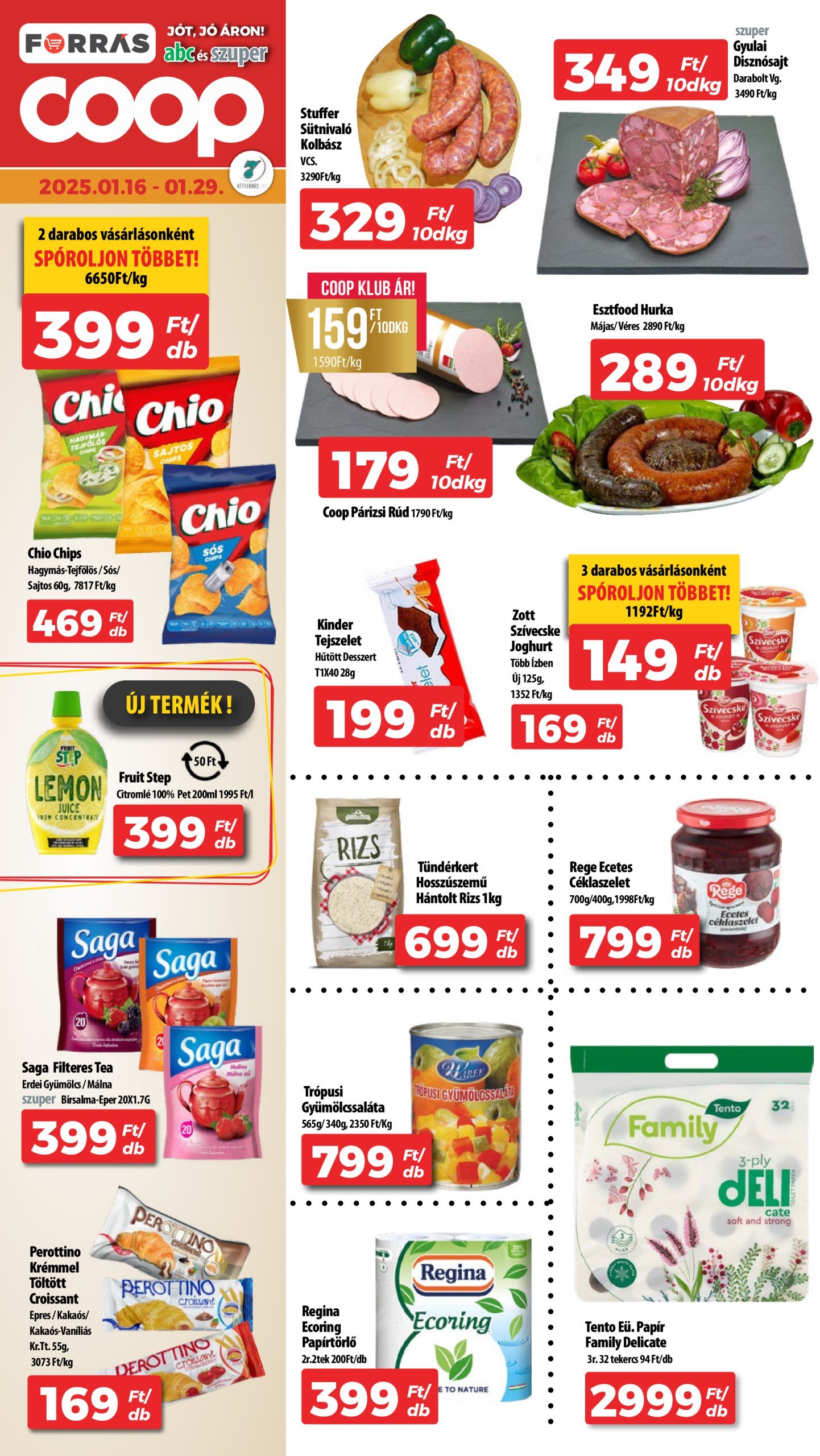 coop - Coop - Abc Szuper akciós újság, érvényes 01.16. - 01.29.