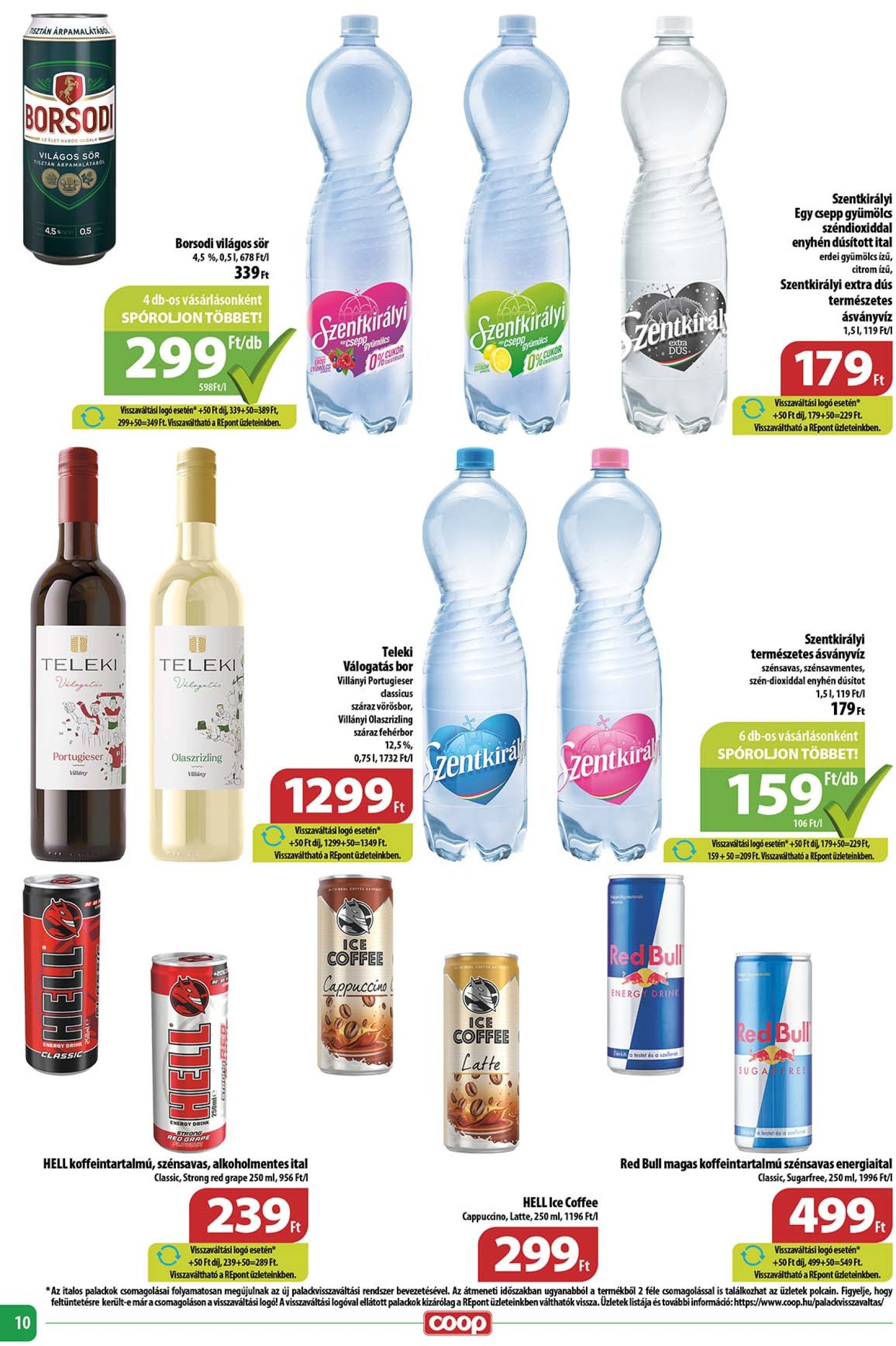 coop - Coop - Szuper Plusz akciós újság, érvényes 01.16. - 01.22. - page: 10